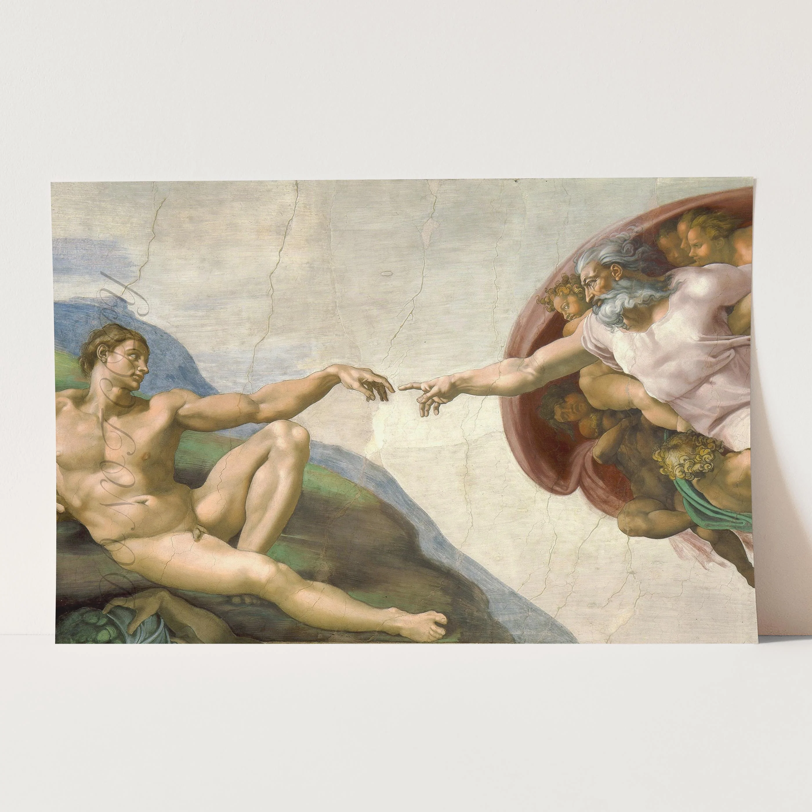 The Creation of Adam by Michelangelo - Image 3