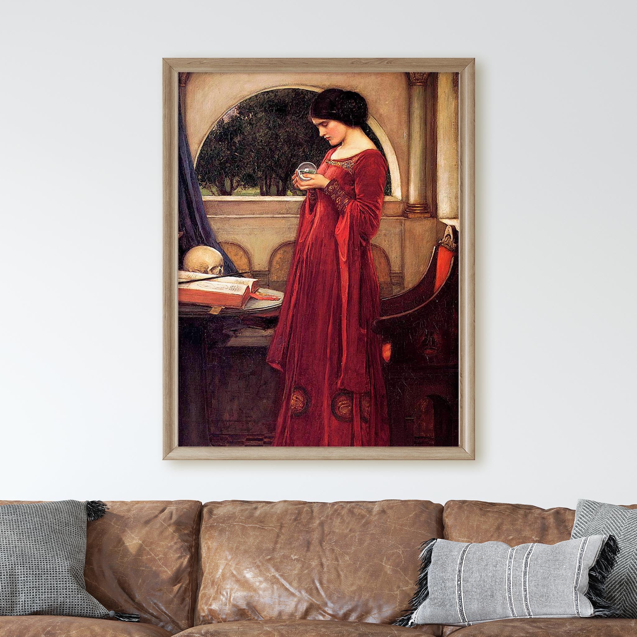 The Crystal Ball by John William Waterhouse - Image 2