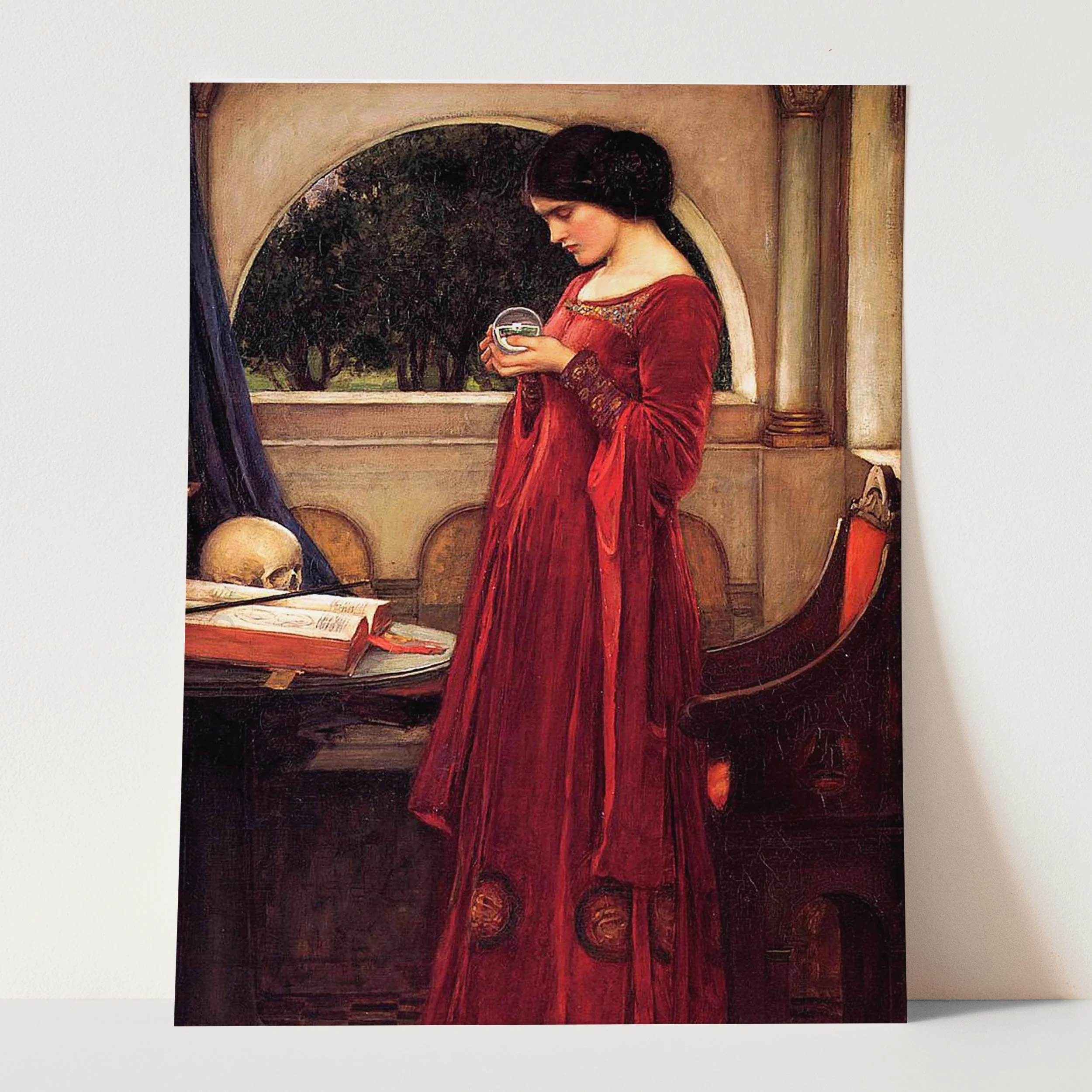 The Crystal Ball by John William Waterhouse - Image 3
