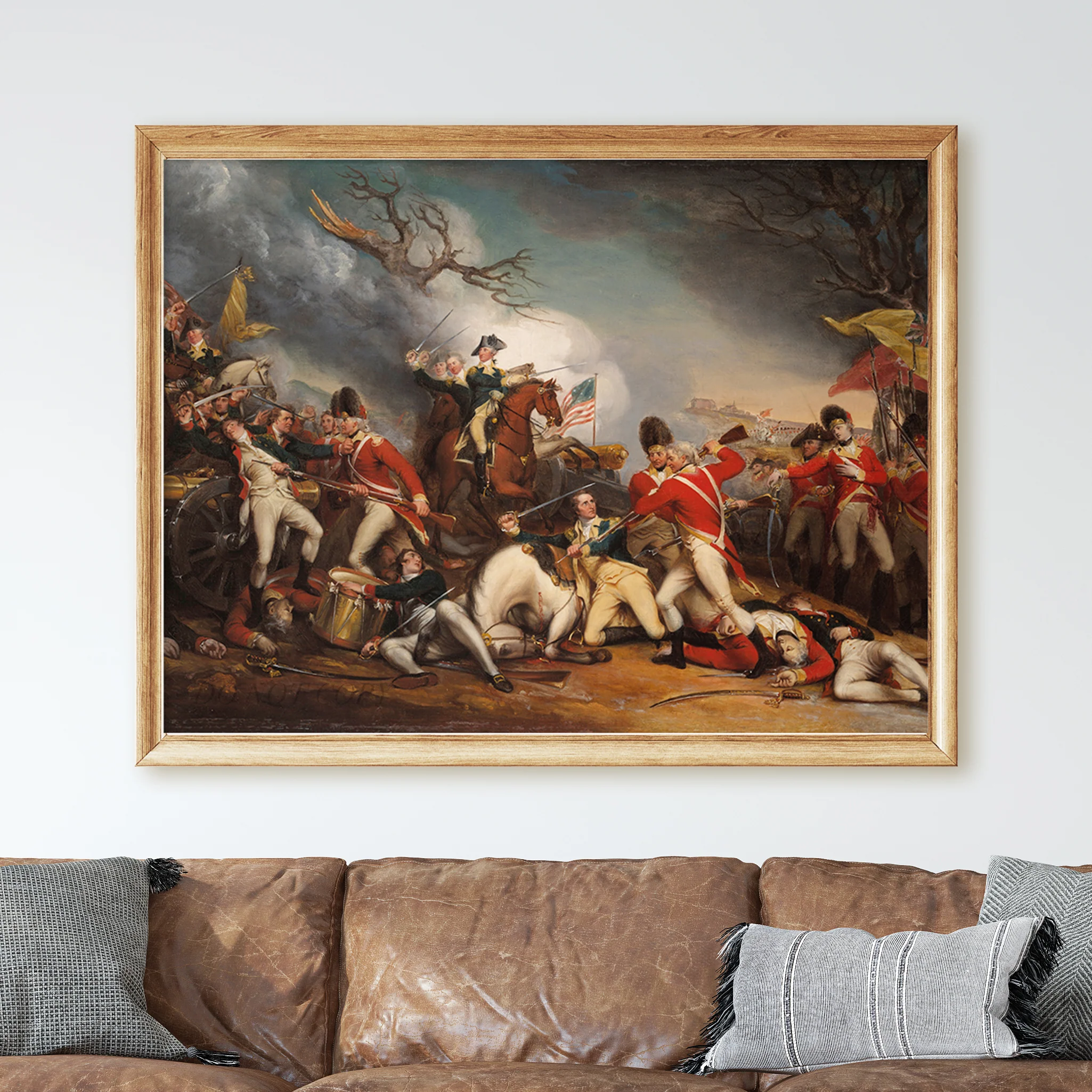 The Death of General Mercer at the Battle of Princeton, January 3 1777 - Image 2