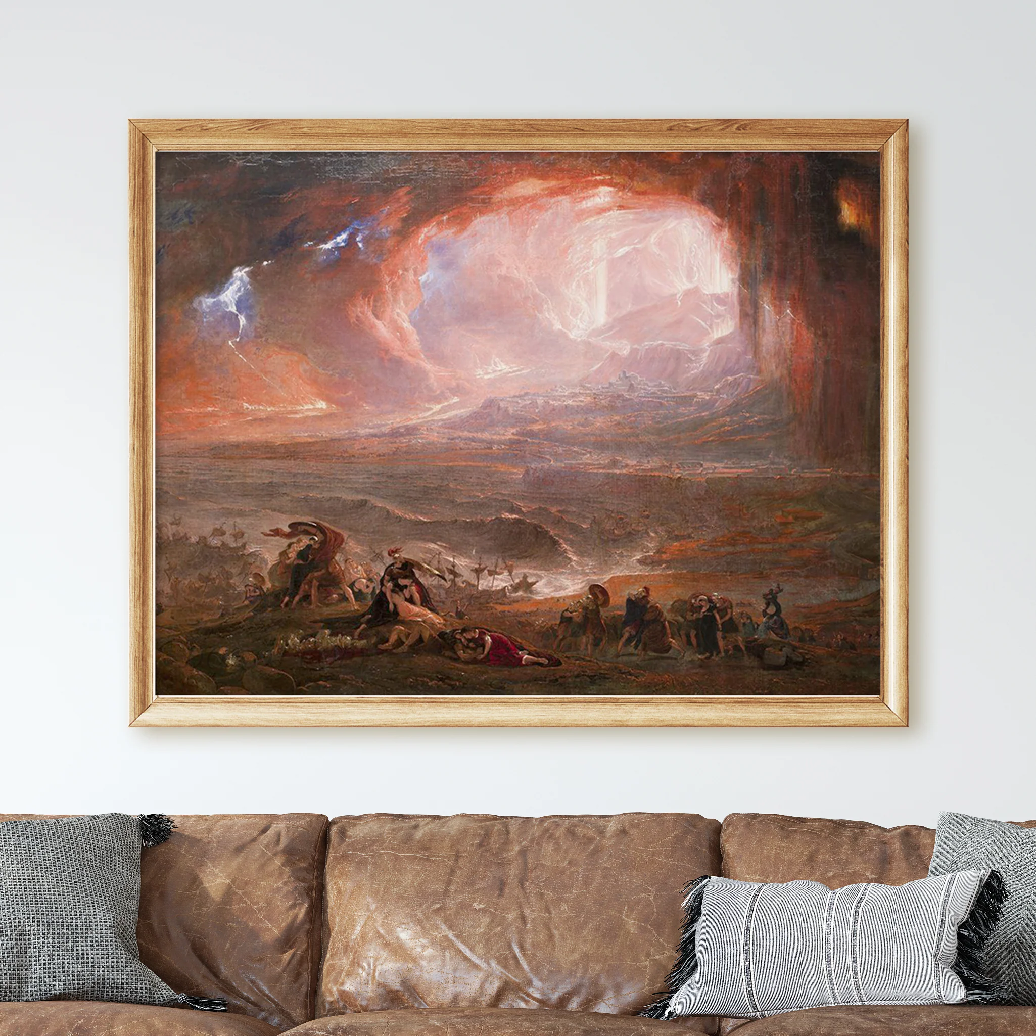 The Destruction of Pompeii and Herculaneum (1822) by John Martin - Image 2