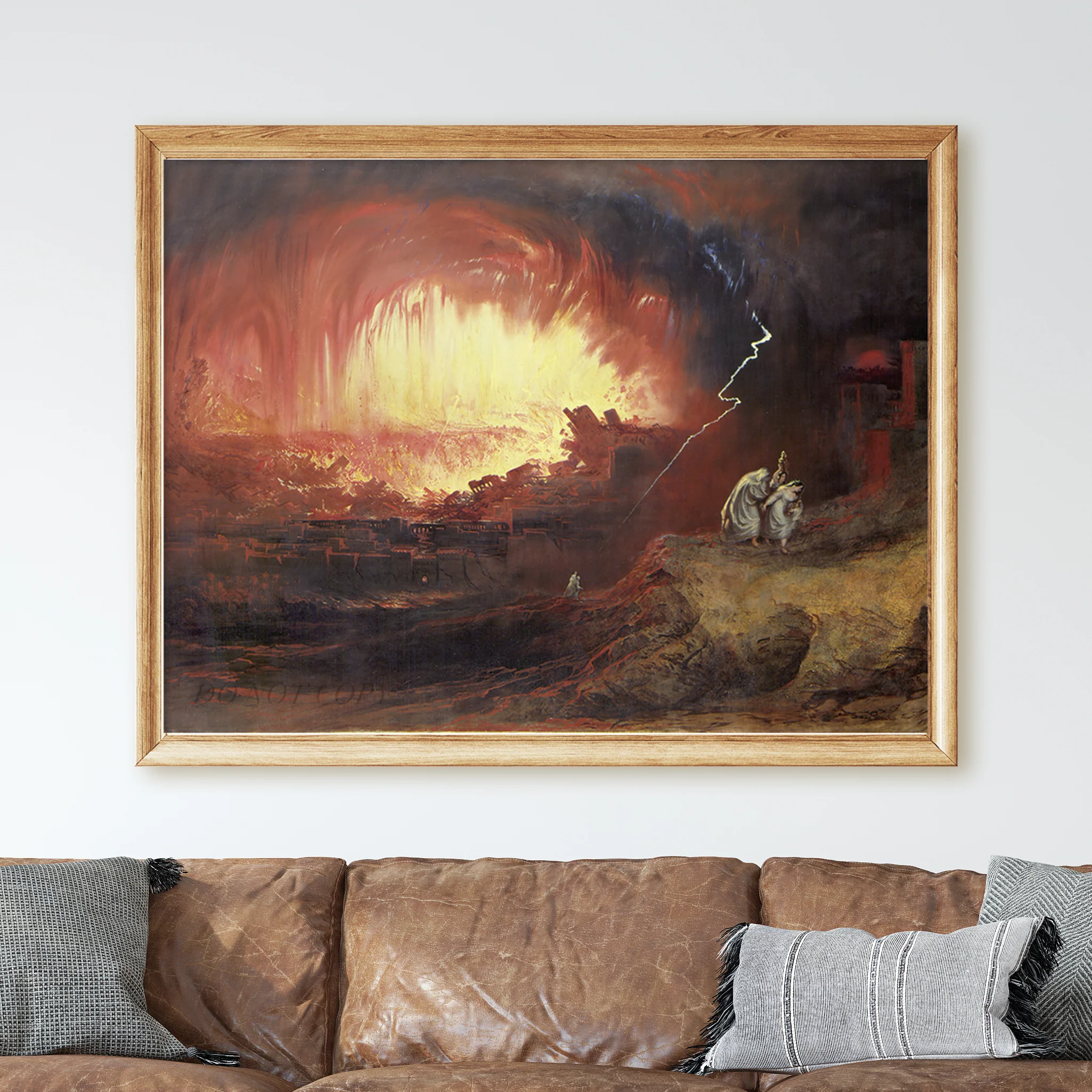 The Destruction of Sodom and Gomorrah (1852) by John Martin - Image 2