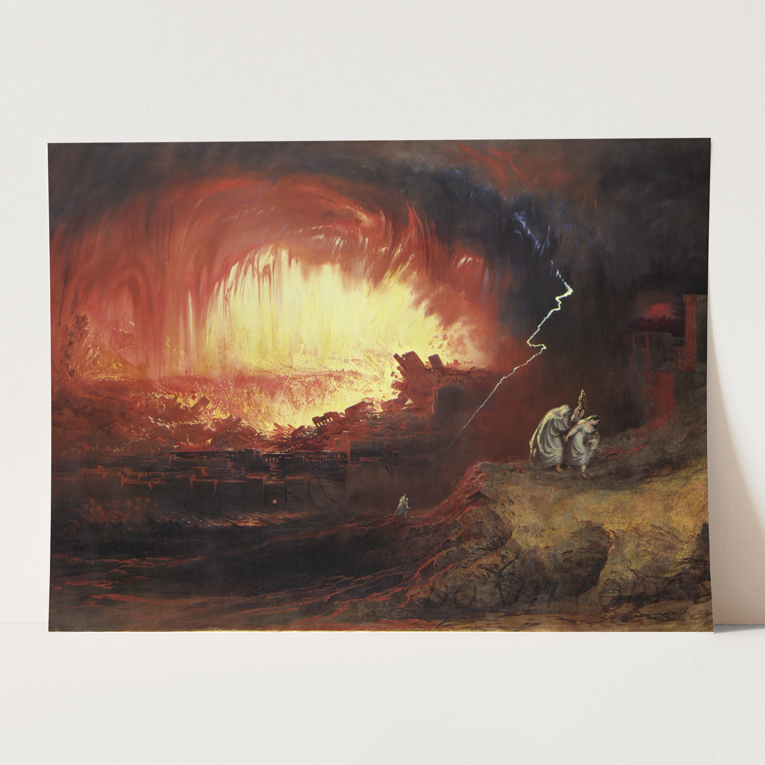 The Destruction of Sodom and Gomorrah (1852) by John Martin - Image 3