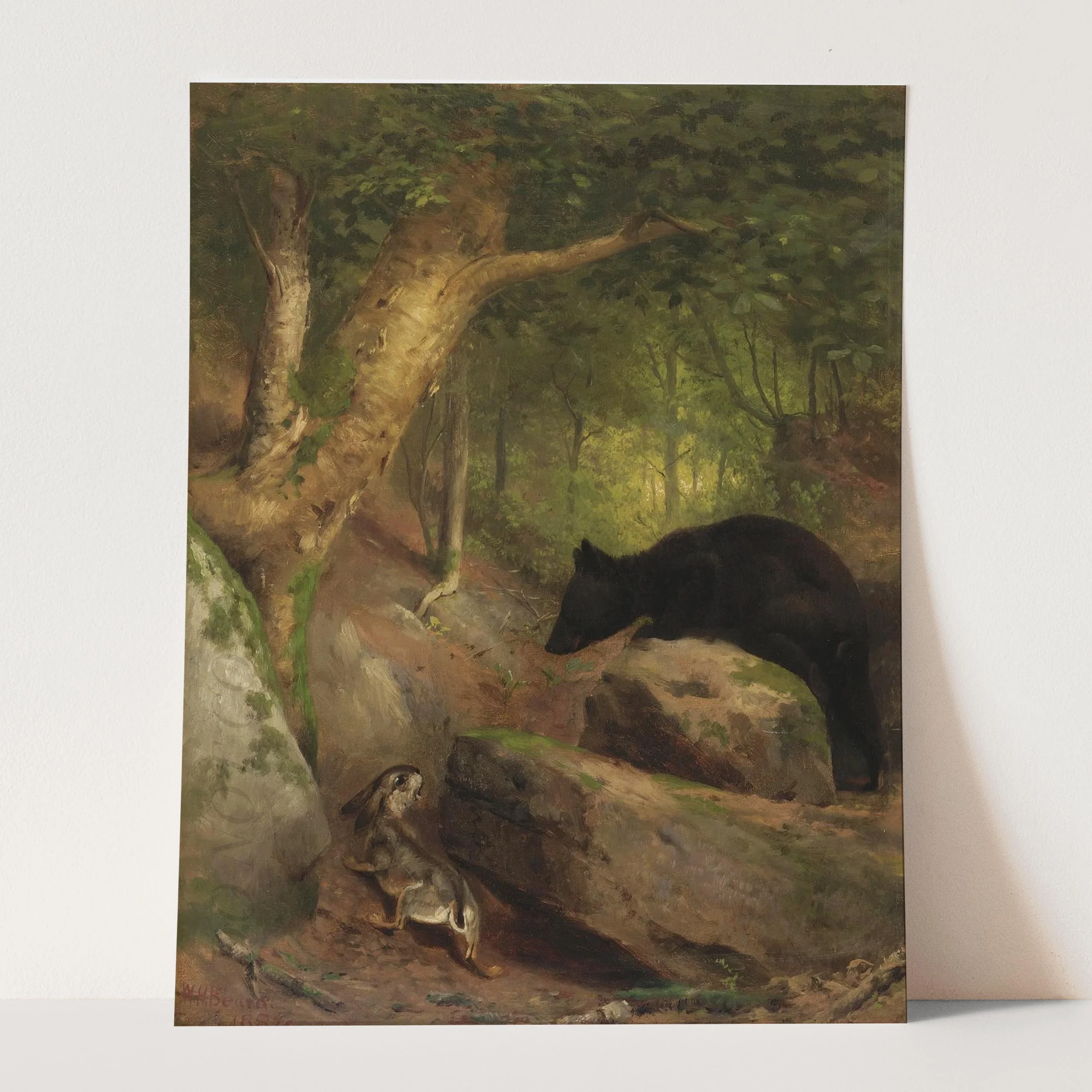 The Disputed Way by William Holbrook Beard - Image 3