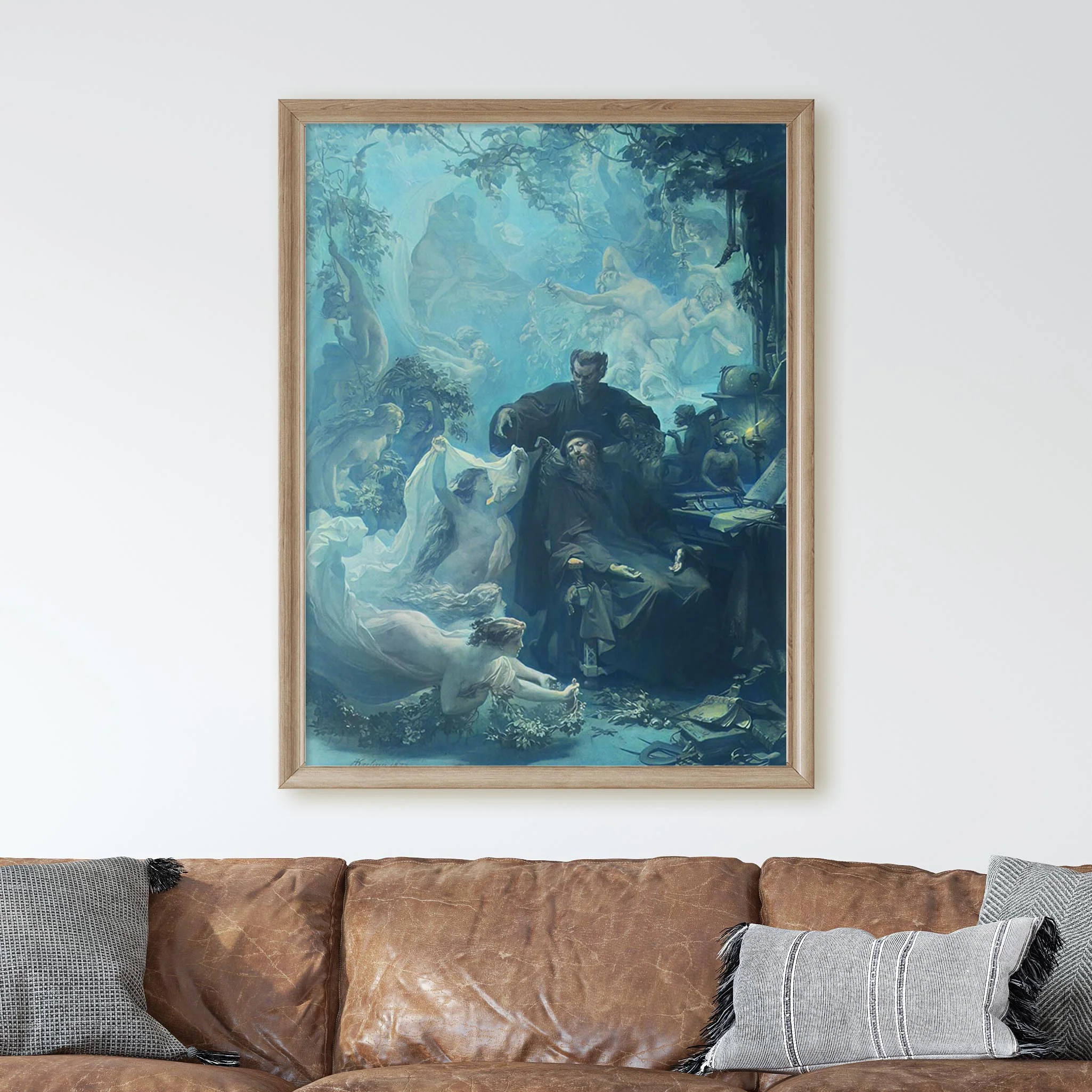 The Dream of Faust by August von Kreling - Image 2