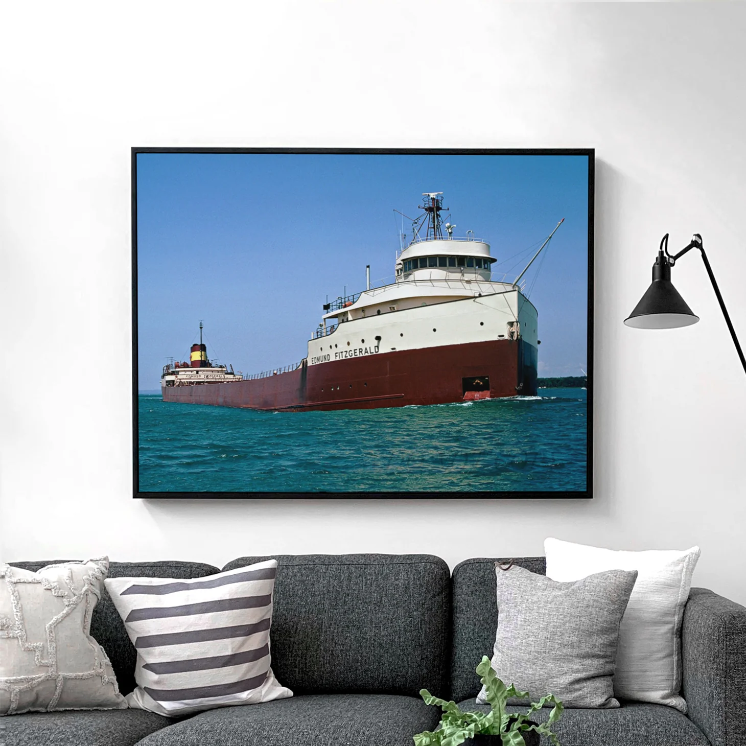 The Edmund Fitzgerald SS Great Lakes Freighter - Image 2