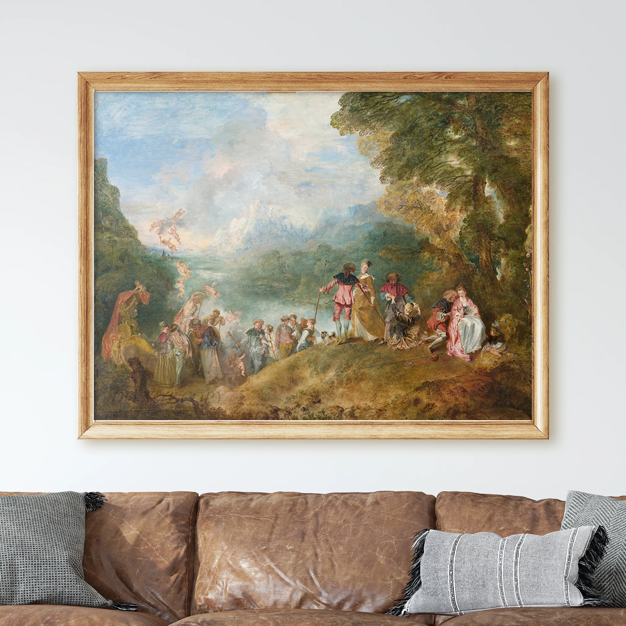 The Embarkation for Cythera (1717) by Jean-Antoine Watteau - Image 2