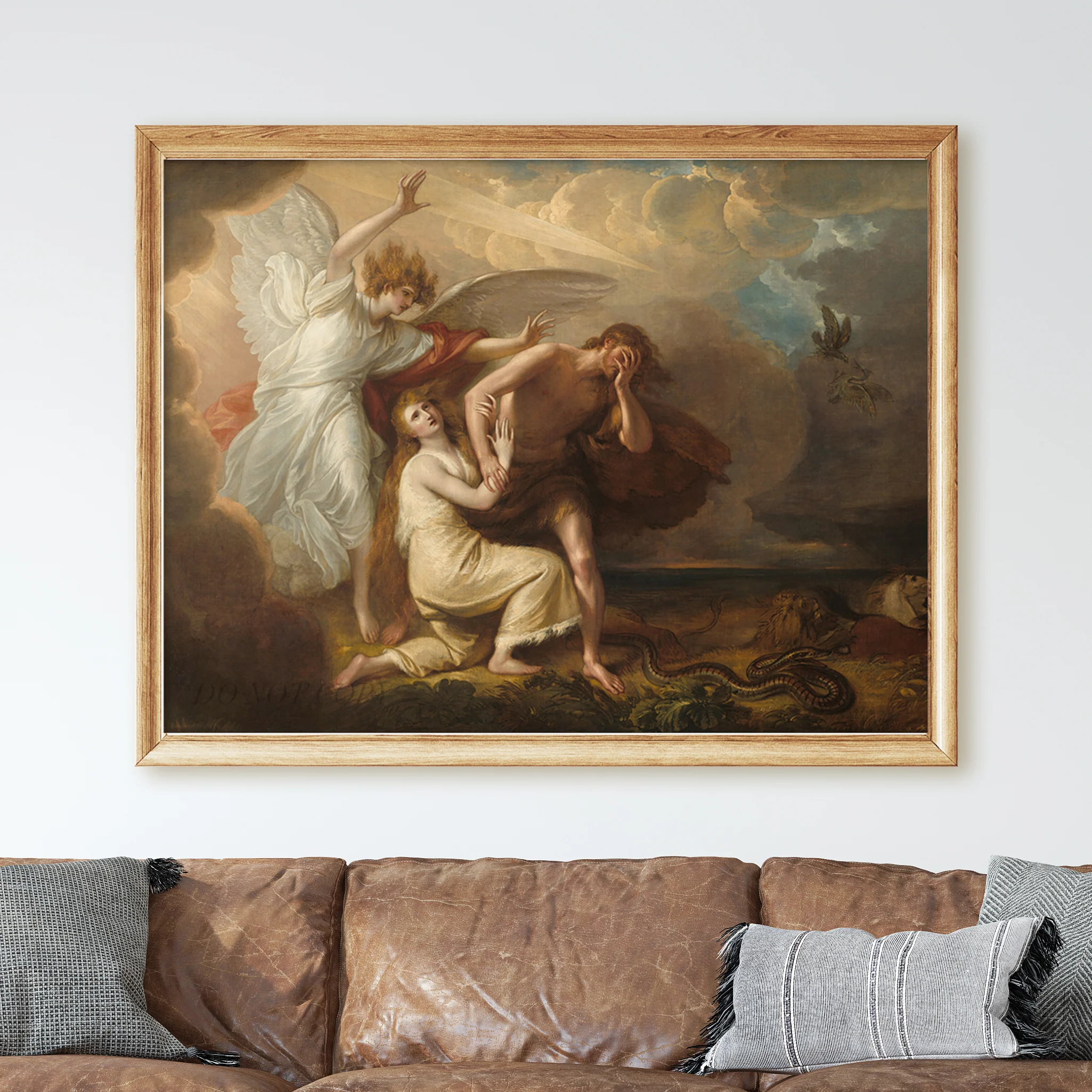 The Expulsion of Adam and Eve from Paradise (1791) by Benjamin West - Image 2