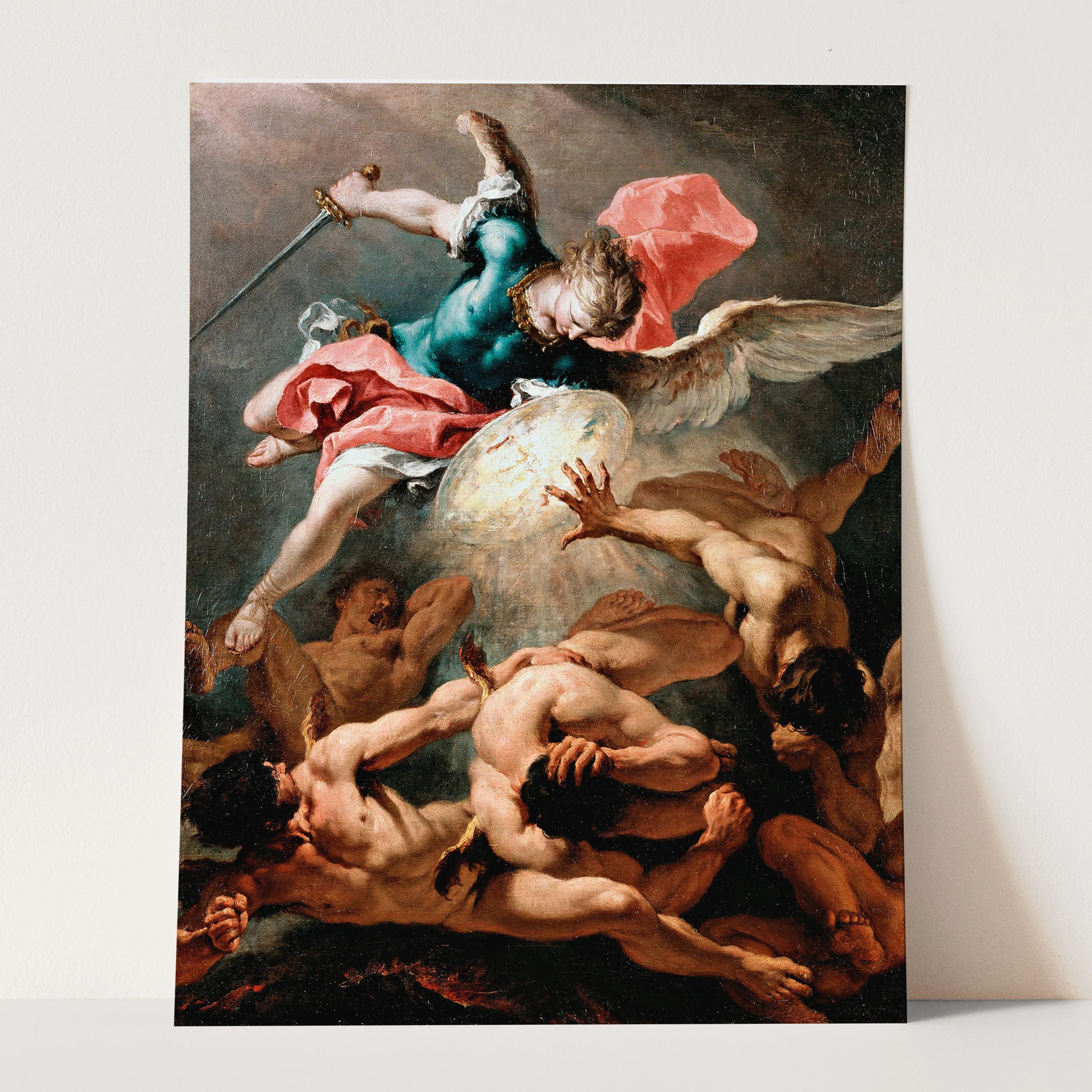The Fall of the Rebel Angels by Sebastiano Ricci - Image 3
