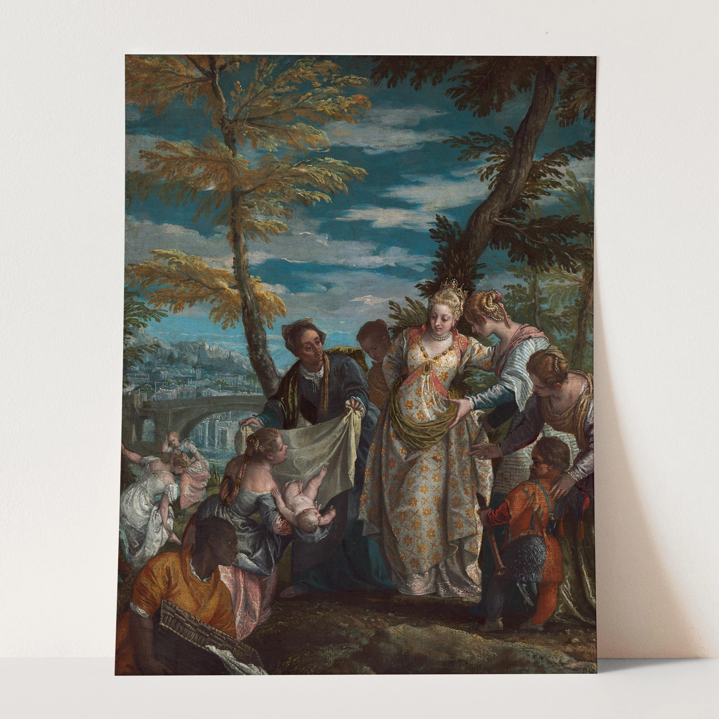 The Finding of Moses, 1575 by Paolo Veronese - Image 3