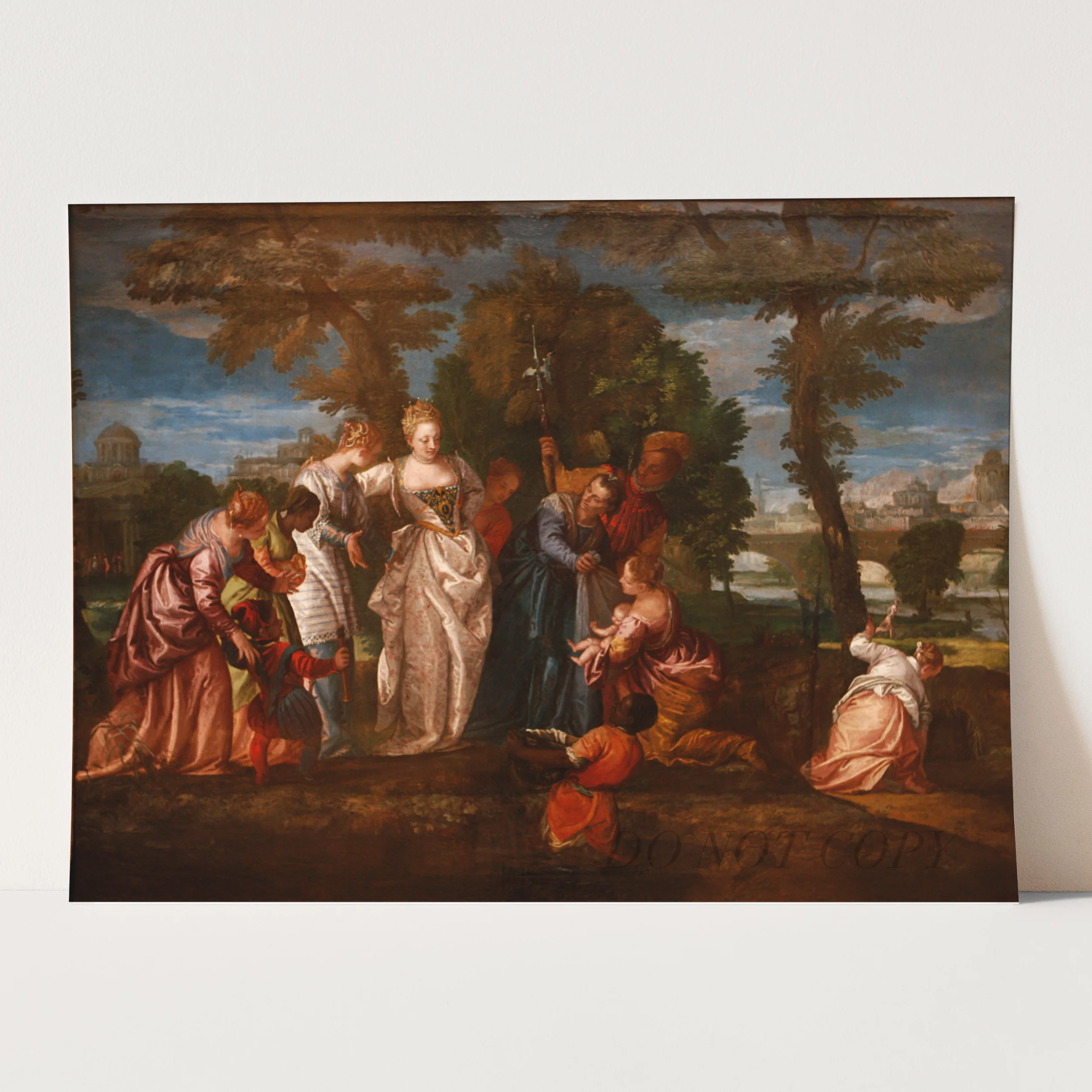 The Finding of Moses (1580) by Paolo Veronese - Image 3