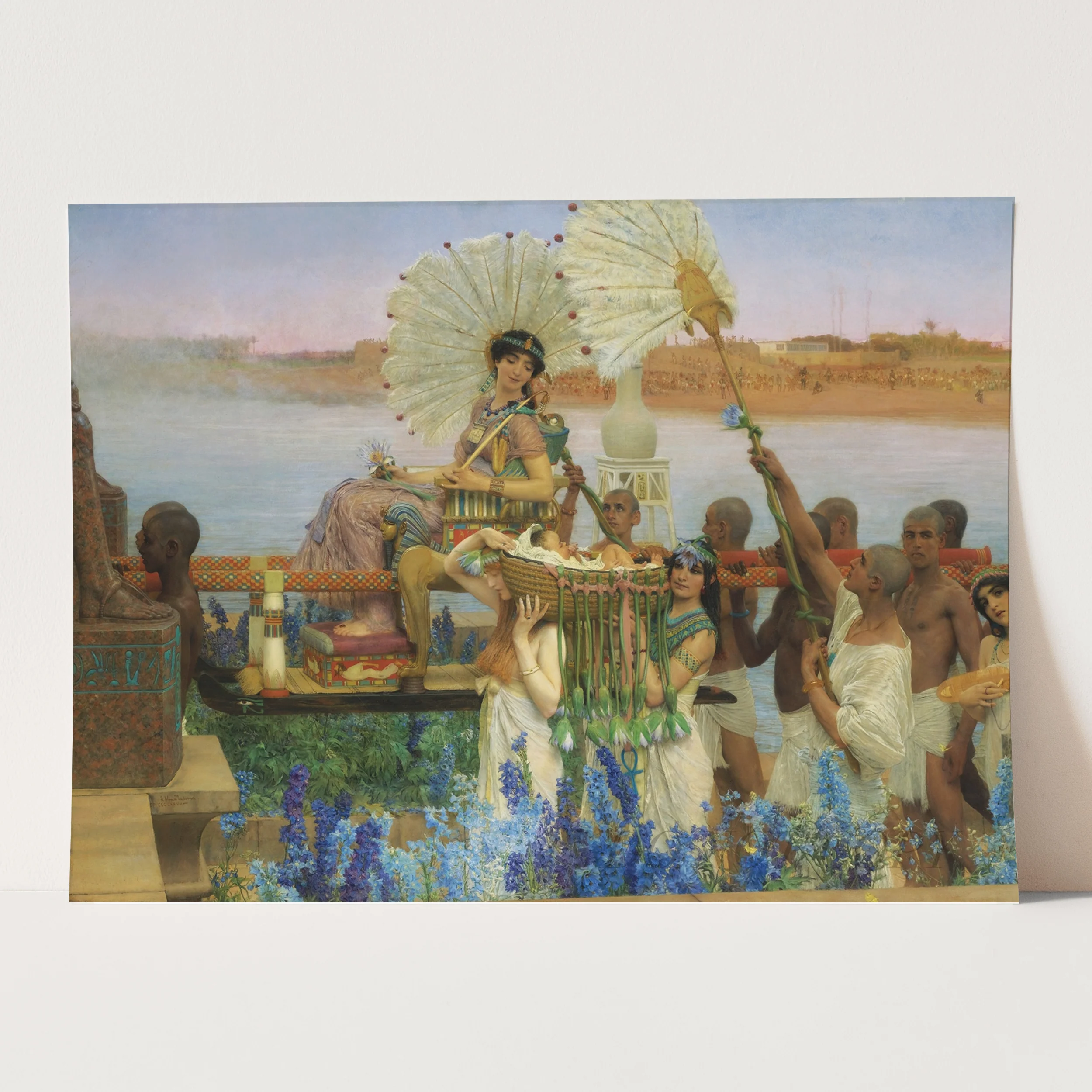 The Finding of Moses (1904) by Lawrence Alma-Tadema - Image 3