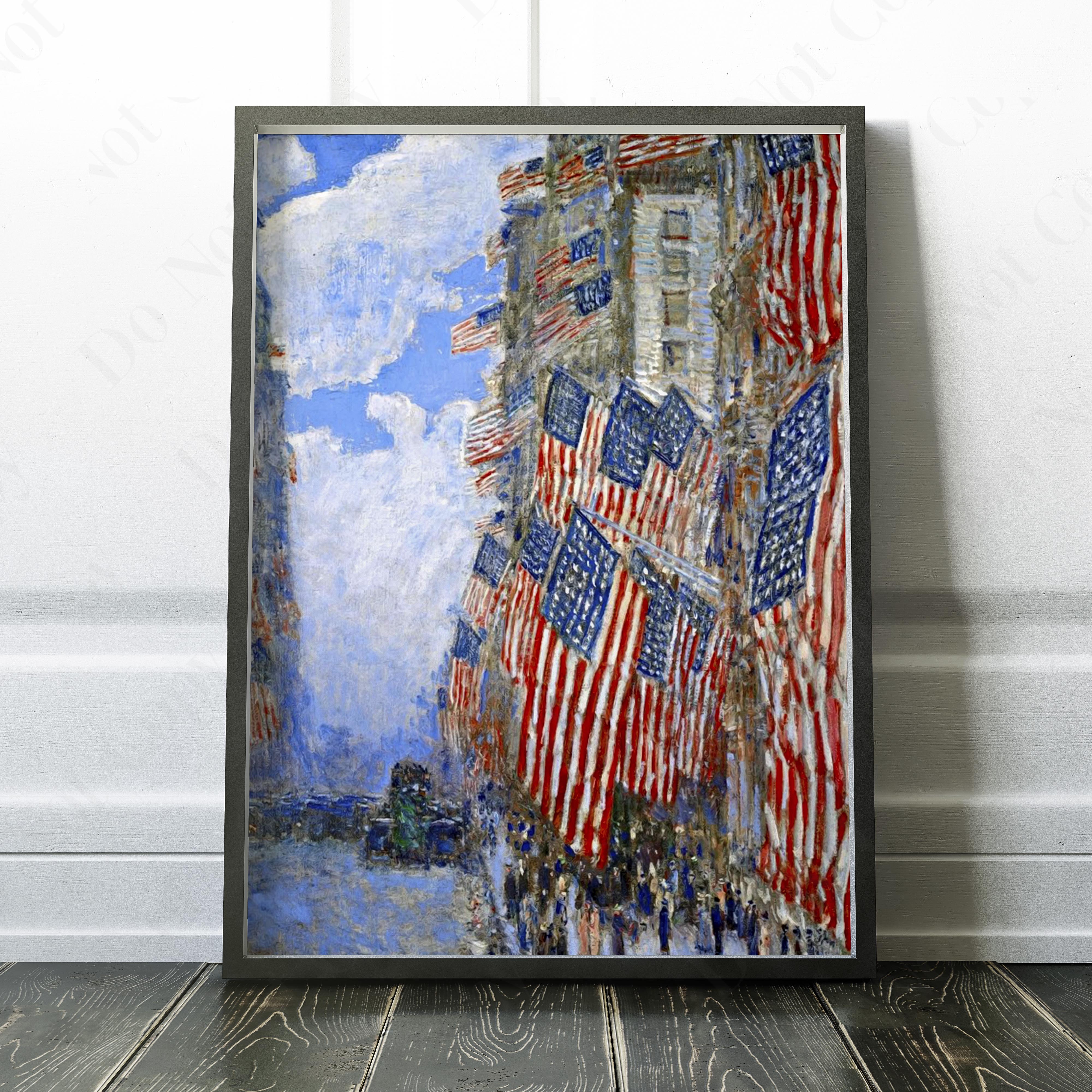 The Fourth of July by Childe Hassam