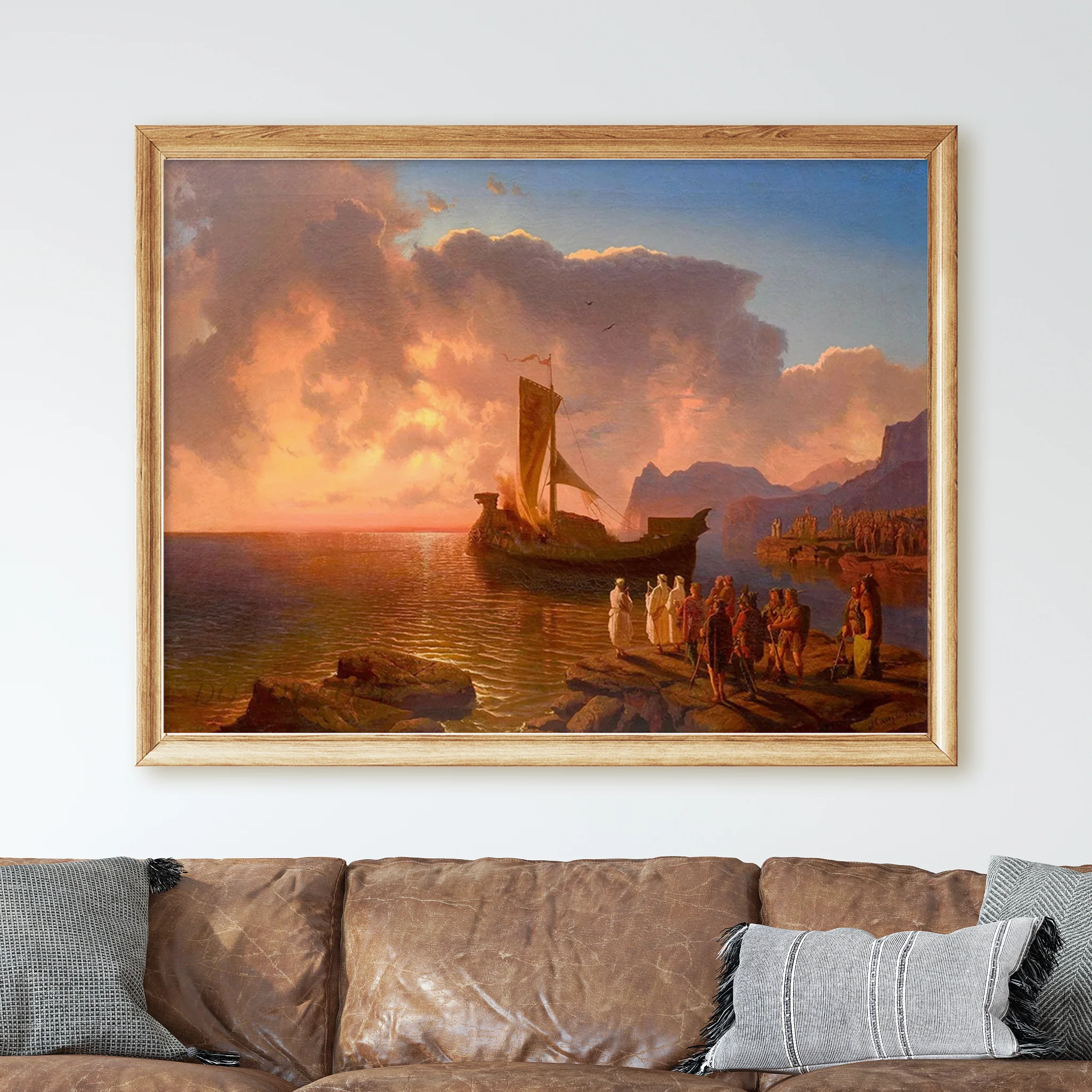 The Funeral of a Viking King by Maximilian Haushofer - Image 2