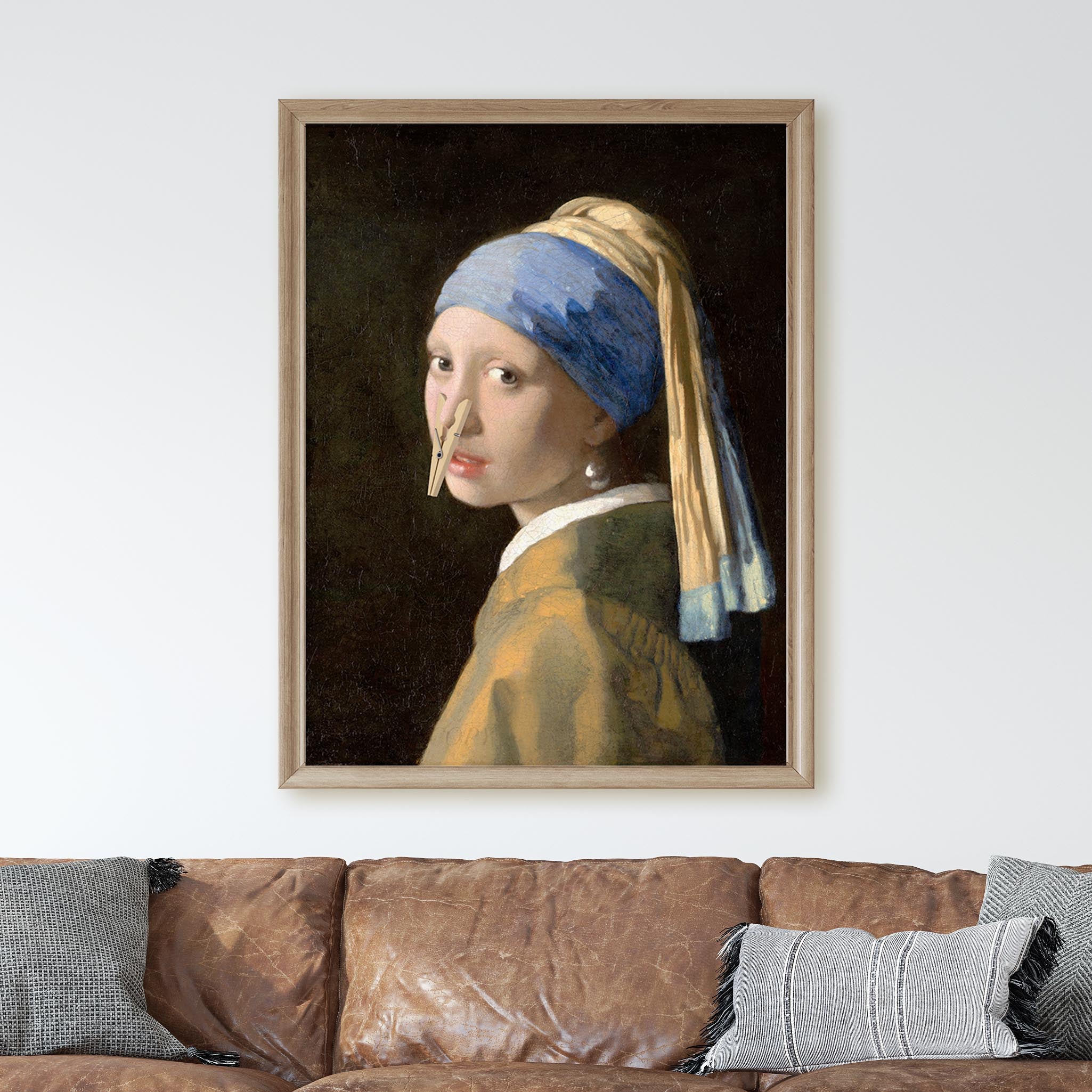 The Girl With The Pearl Earring Plugged Nose - Image 2