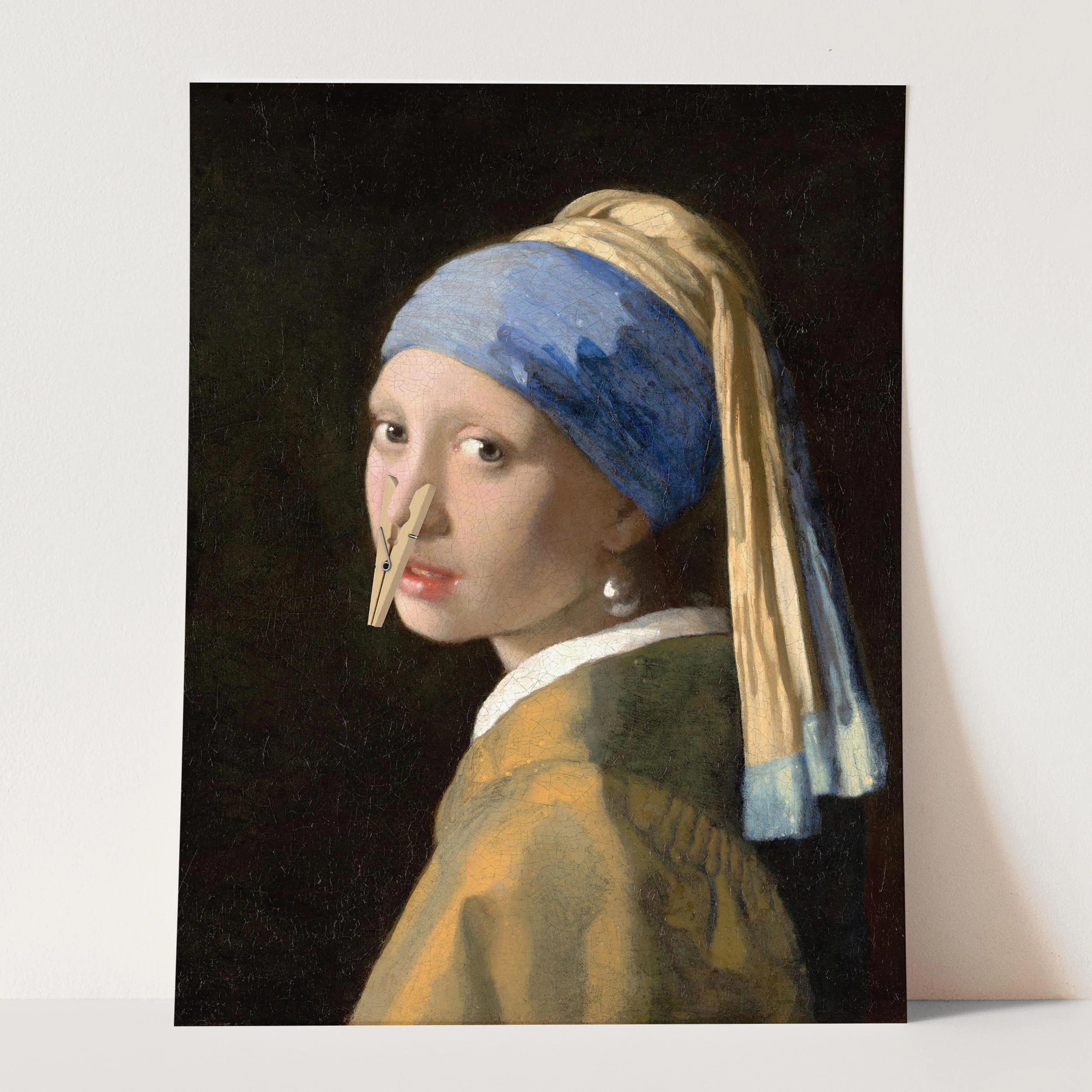 The Girl With The Pearl Earring Plugged Nose - Image 3