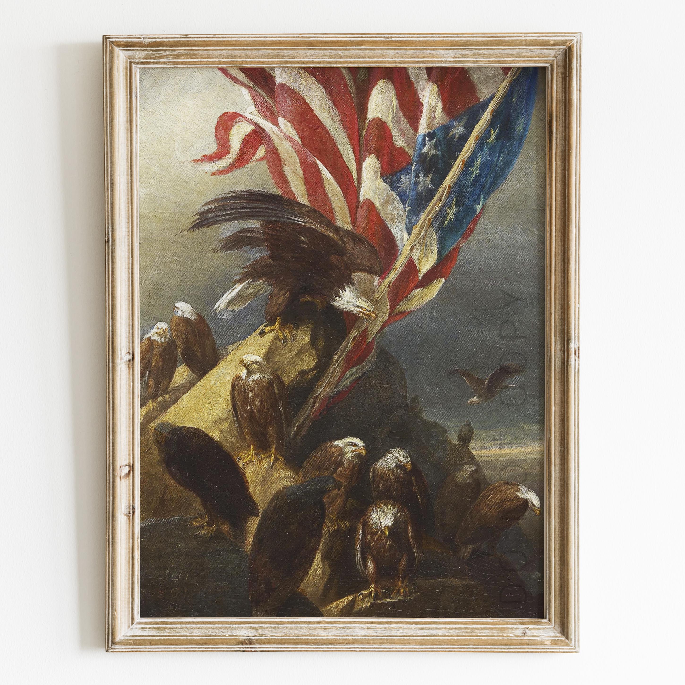 The Guardians of the Flag by William Holbrook Beard