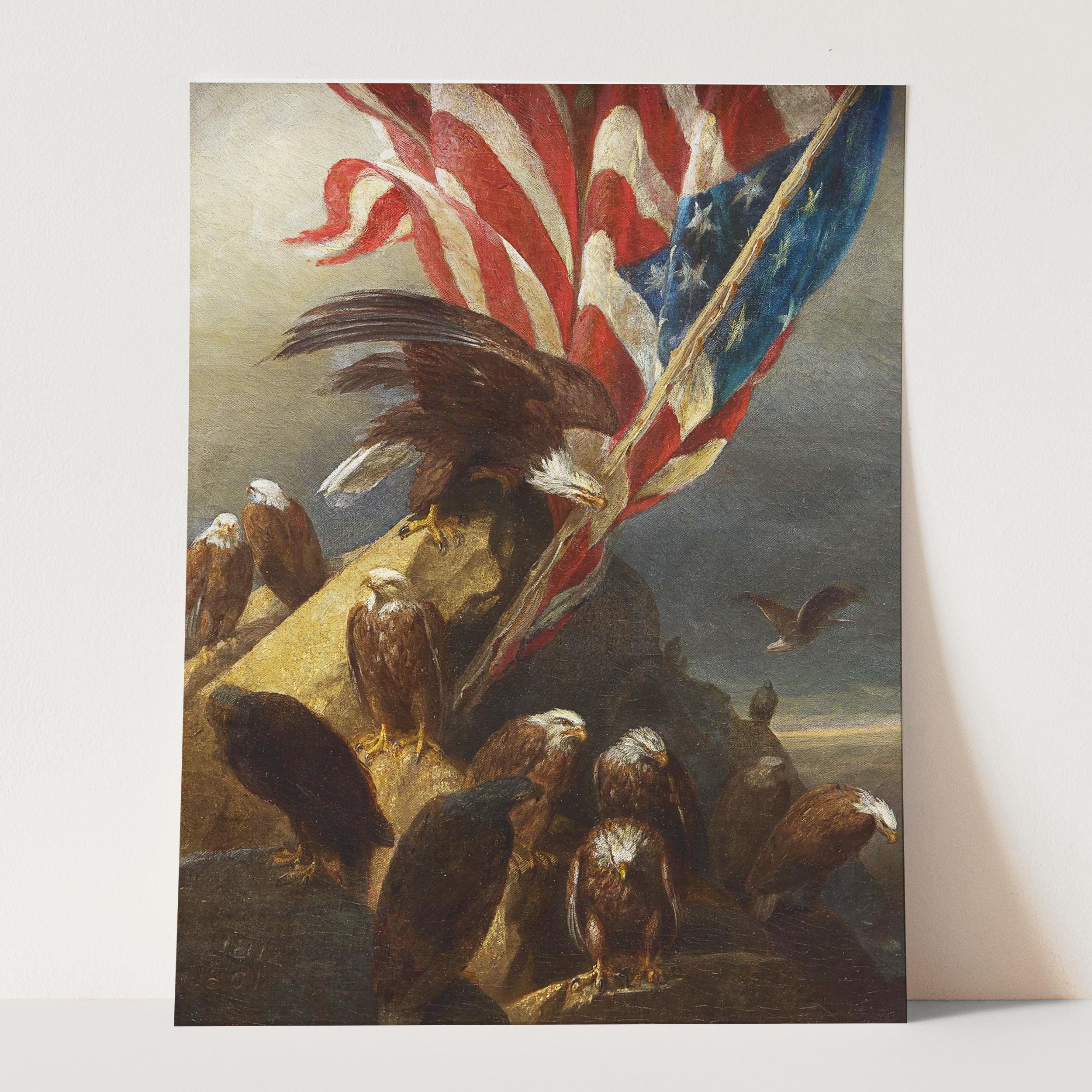 The Guardians of the Flag by William Holbrook Beard - Image 3