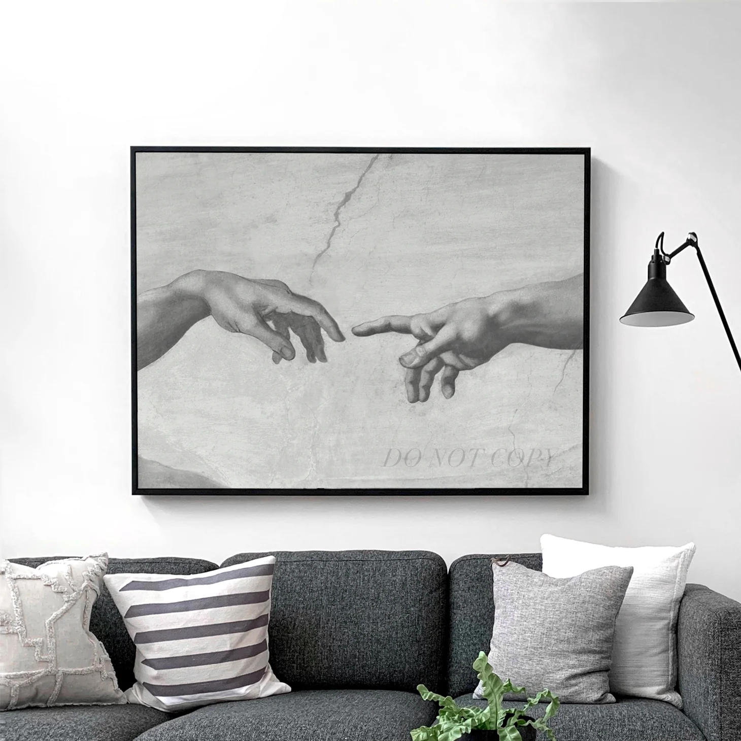 The Hands of God and Adam, Michelangelo's Creation of Adam - Image 2