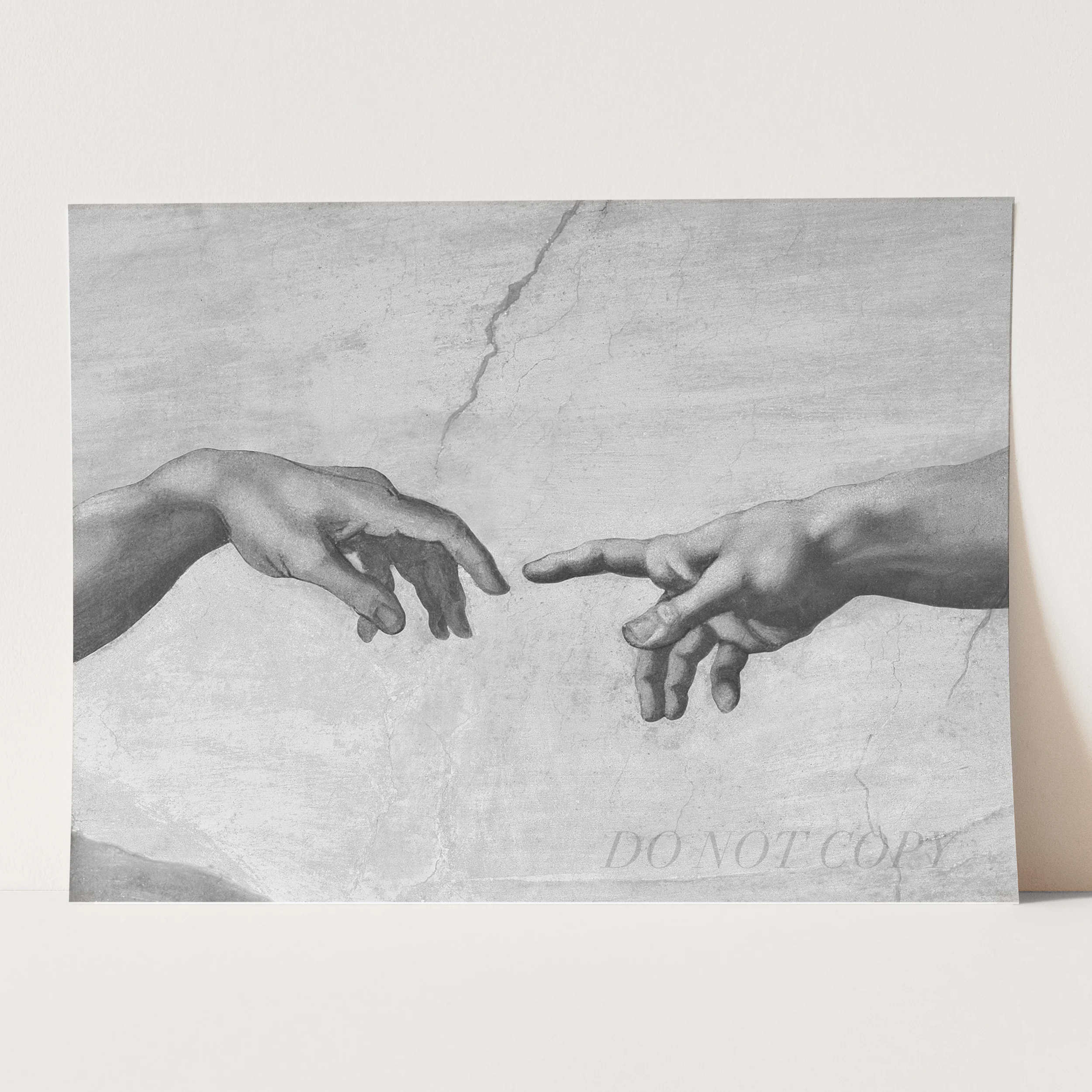 The Hands of God and Adam, Michelangelo's Creation of Adam - Image 3