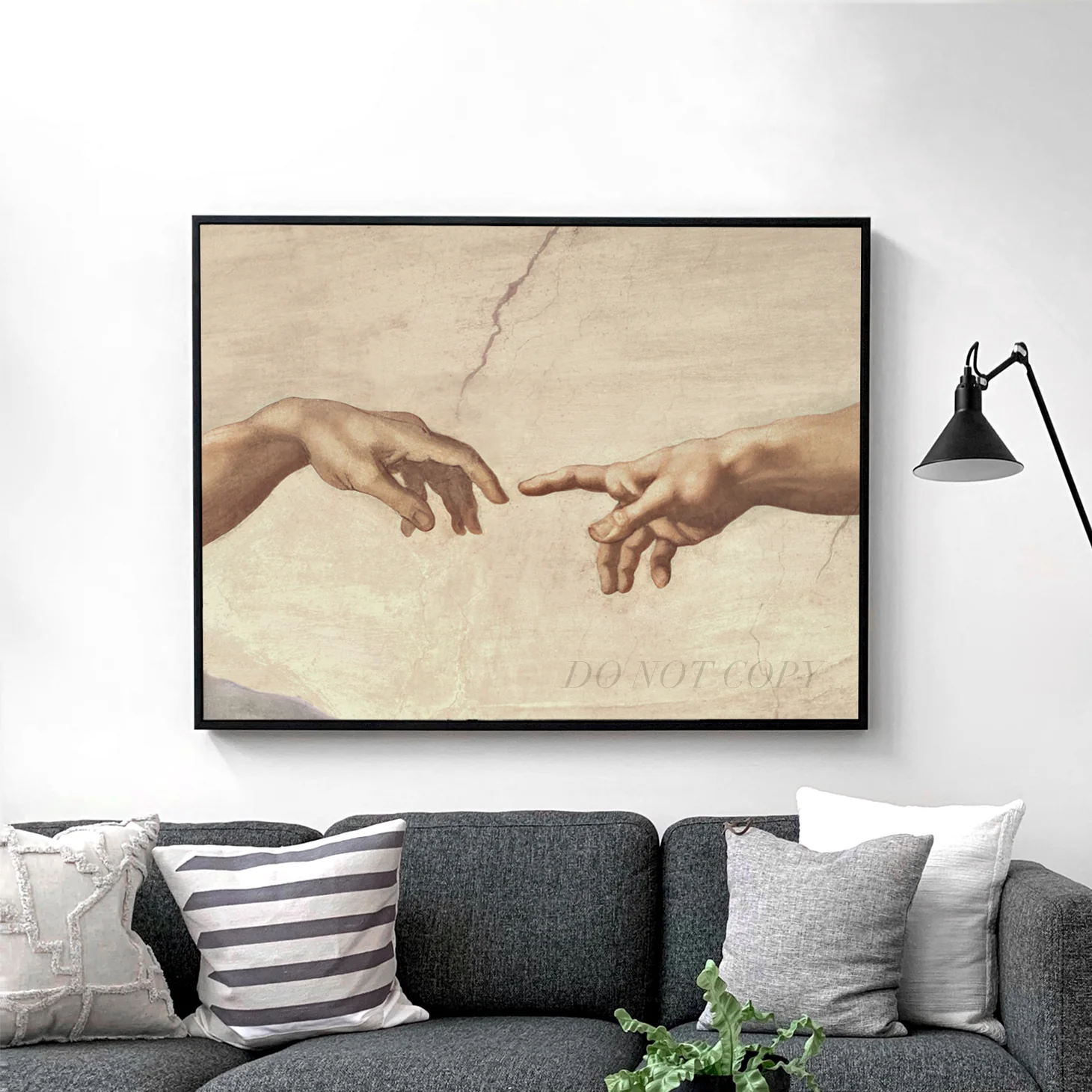 The Hands of God and Adam, Michelangelo's Creation of Adam - Image 2