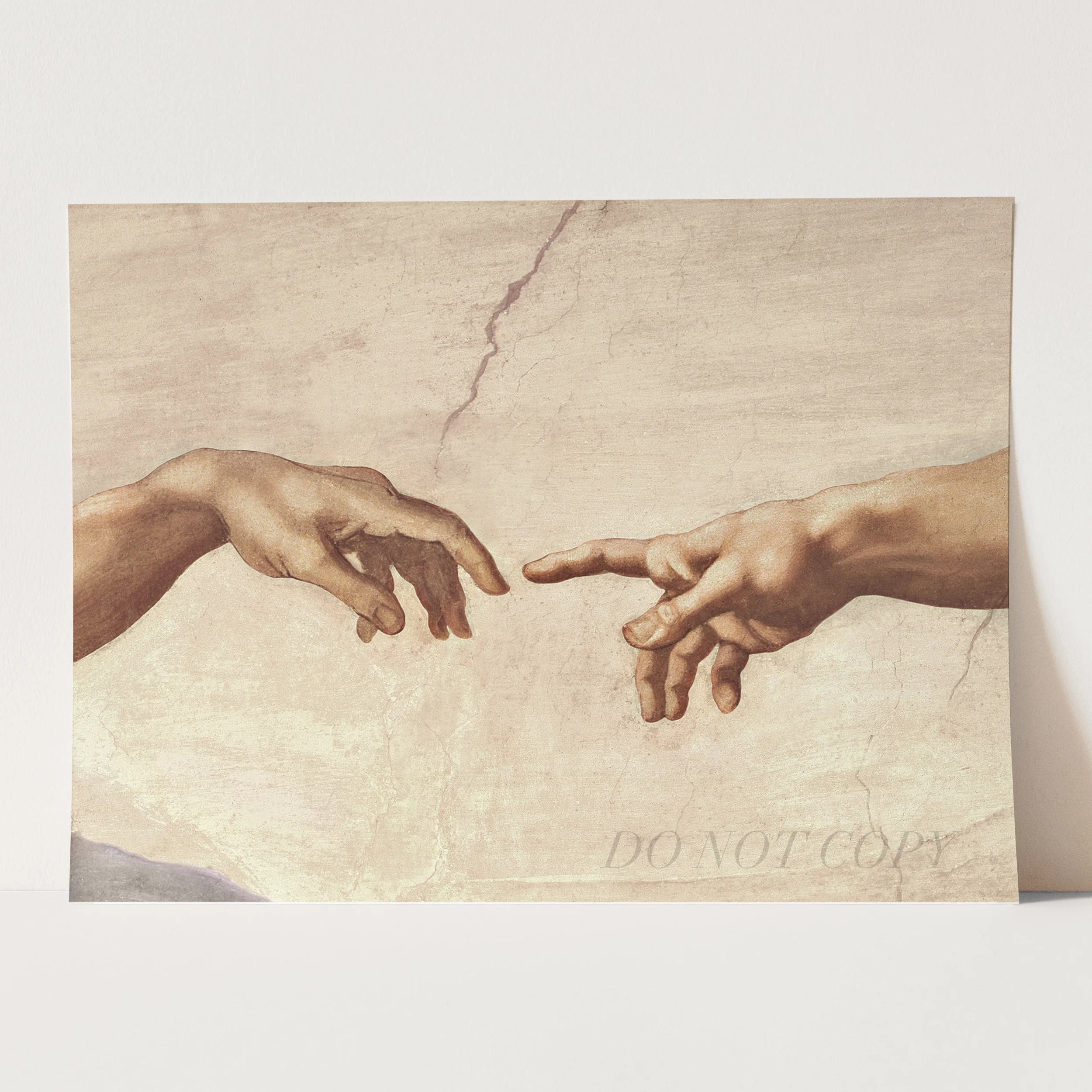 The Hands of God and Adam, Michelangelo's Creation of Adam - Image 3