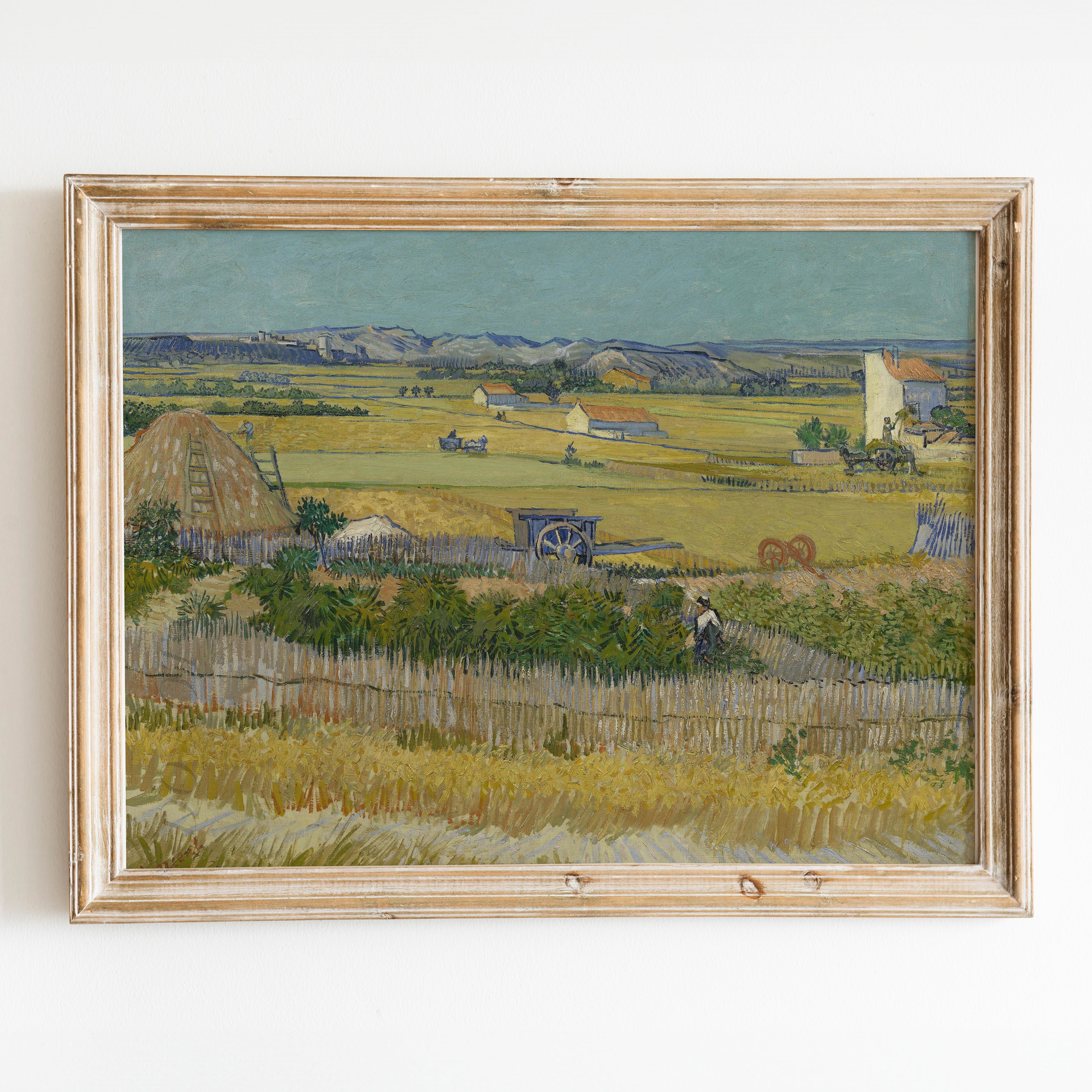 The Harvest (1888) by Van Gogh