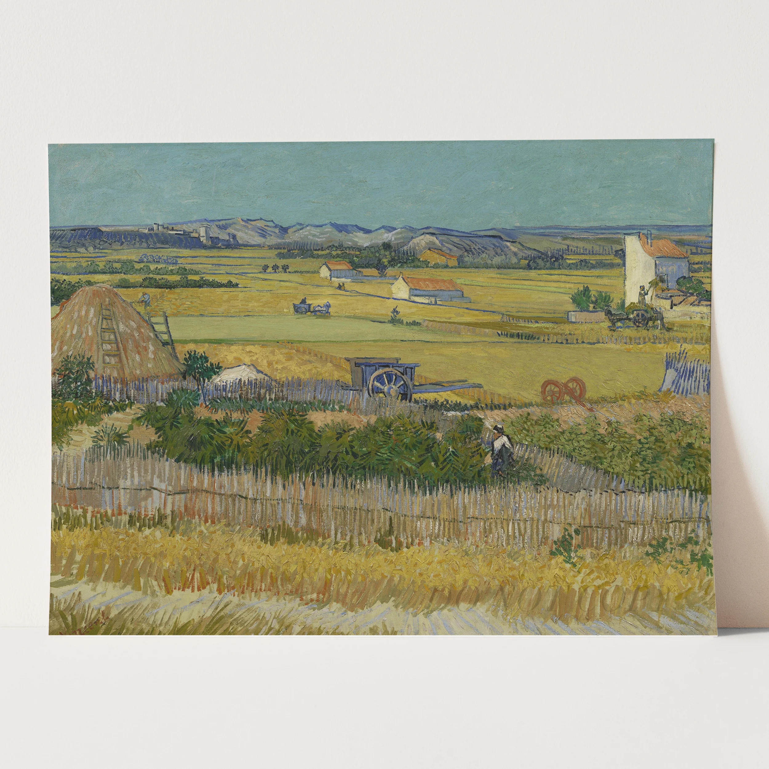 The Harvest (1888) by Van Gogh - Image 3