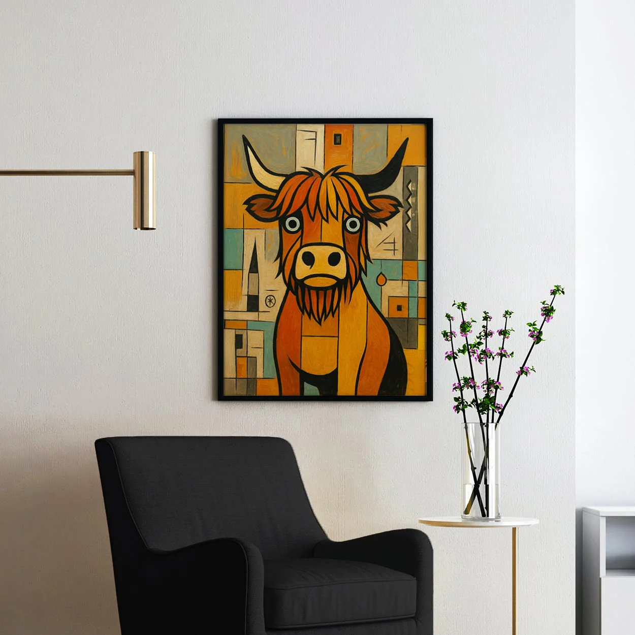 The Highland Cow Picasso - Image 2