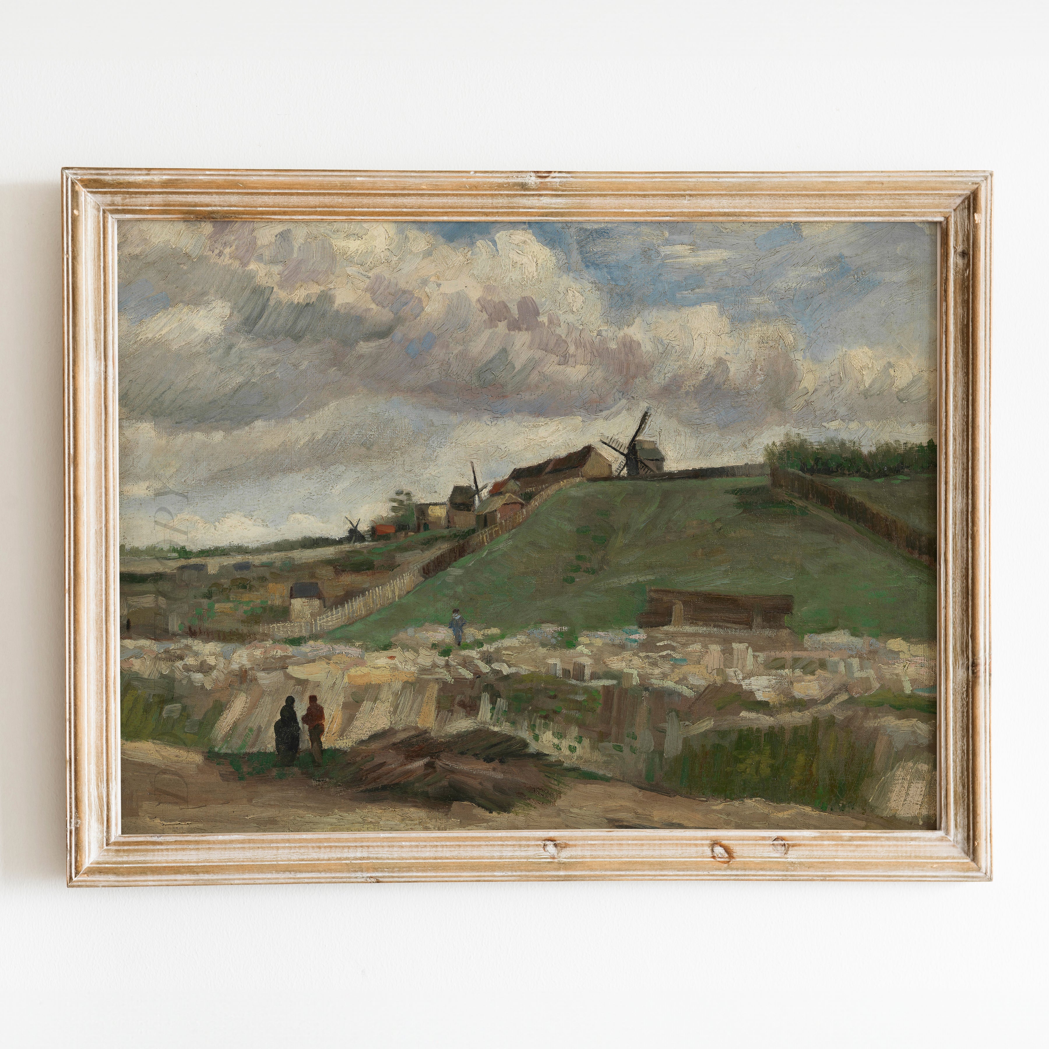 The Hill of Montmartre with Stone Quarry (1886) by Van Gogh