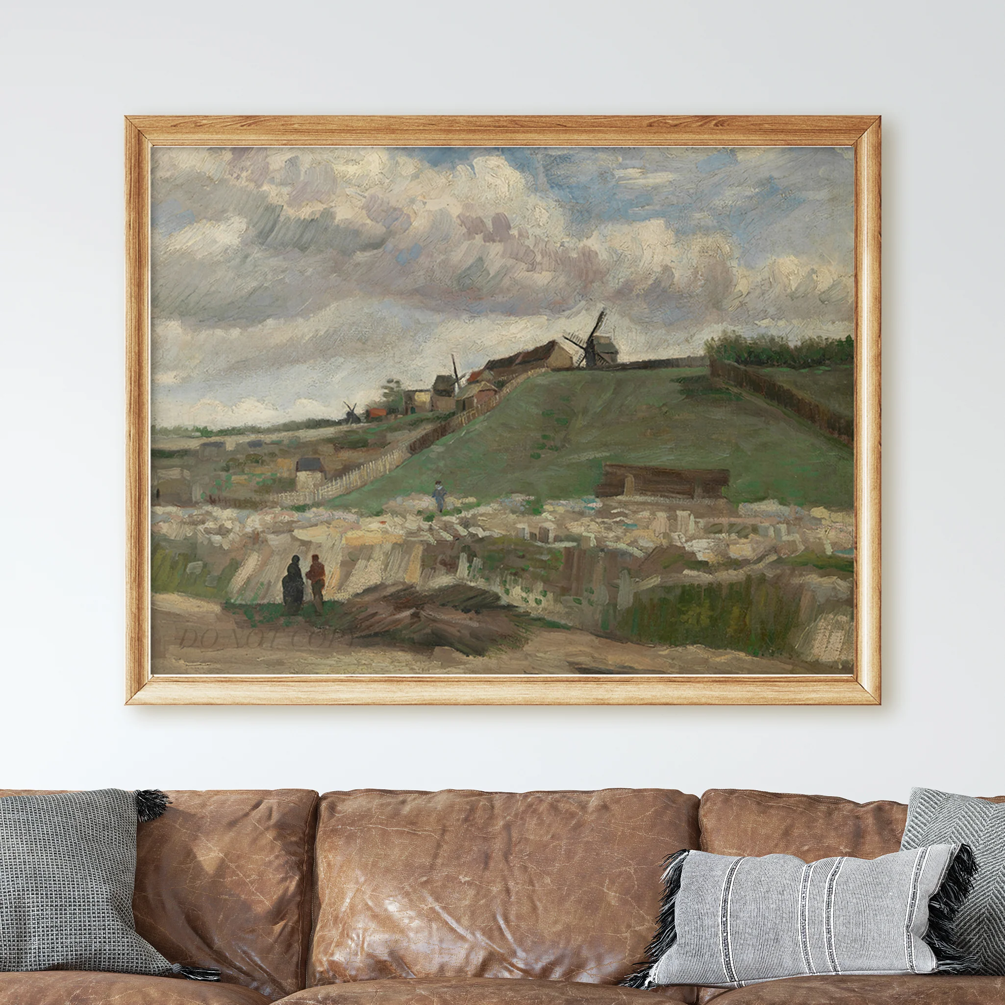 The Hill of Montmartre with Stone Quarry (1886) by Van Gogh - Image 2
