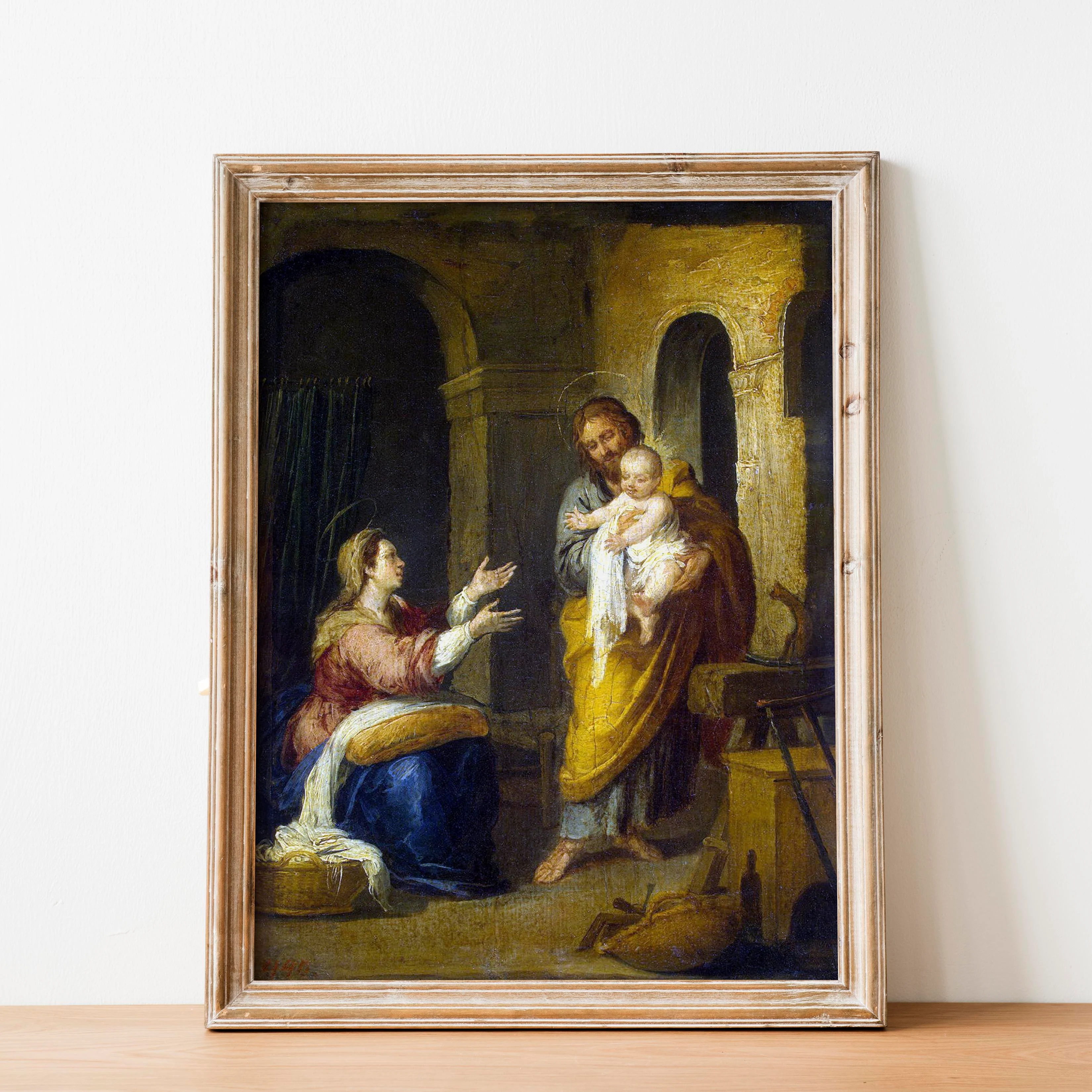 The Holy Family - Jesus, Mary & Joseph - Image 2