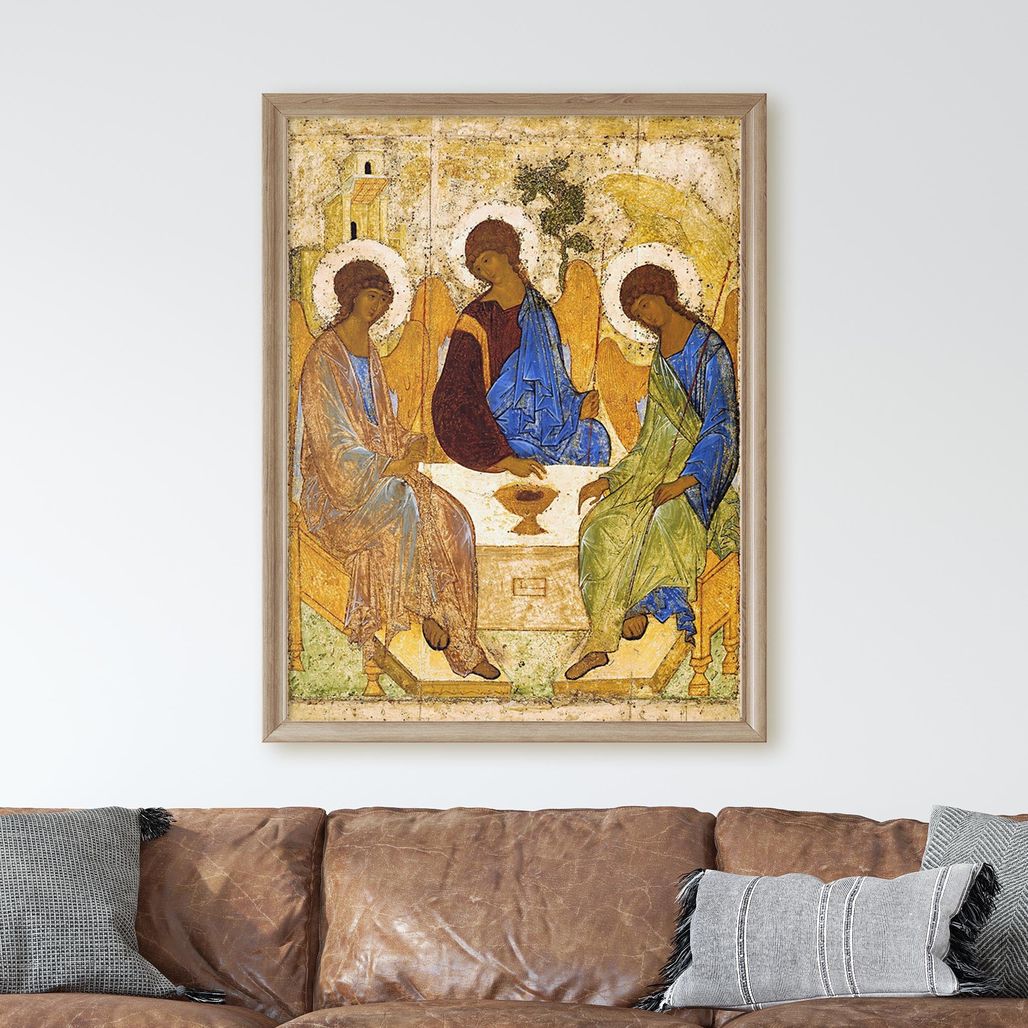 The Holy Trinity By Andrei Rublev - Image 2