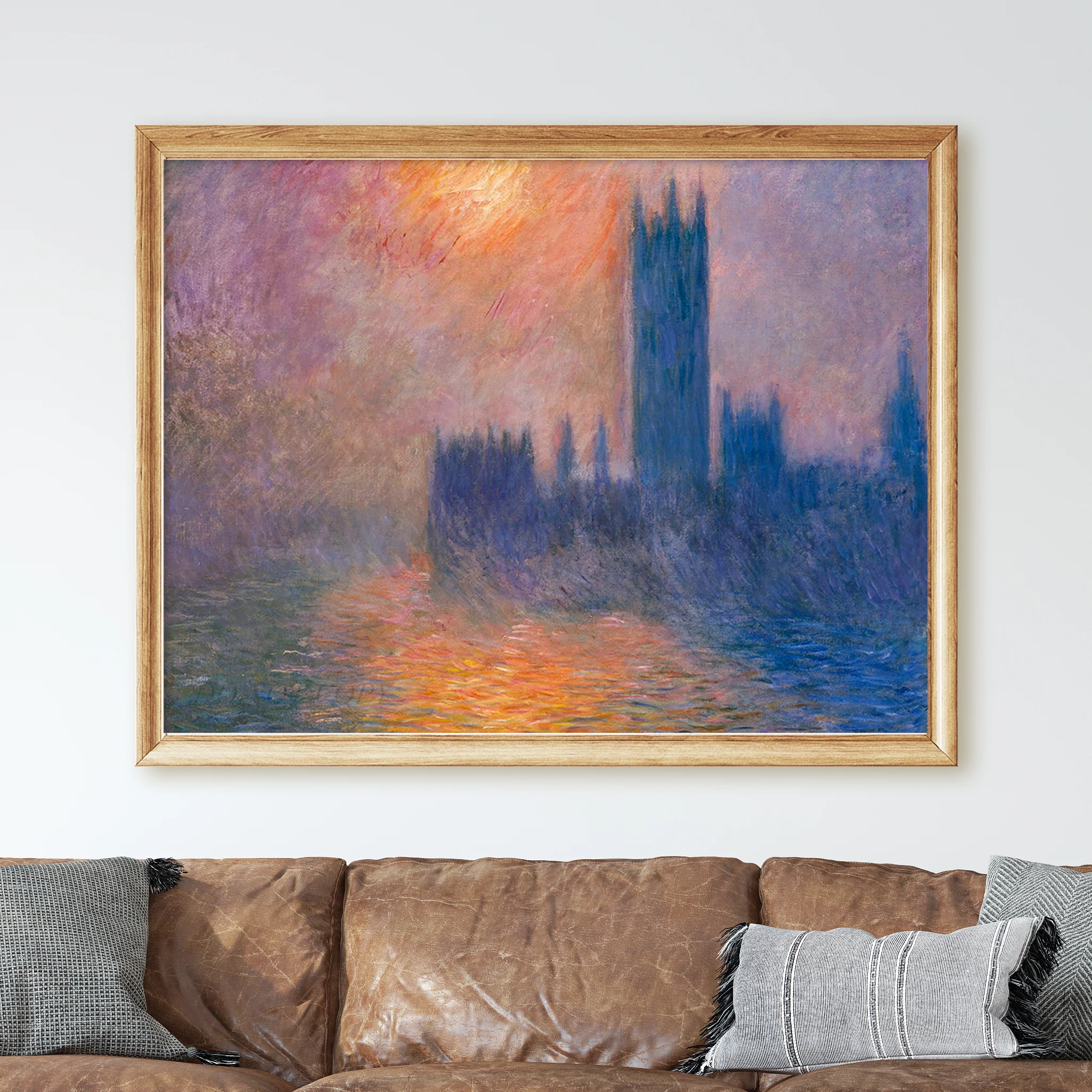 The Houses of Parliament, Sunset (1904) by Claude Monet - Image 2