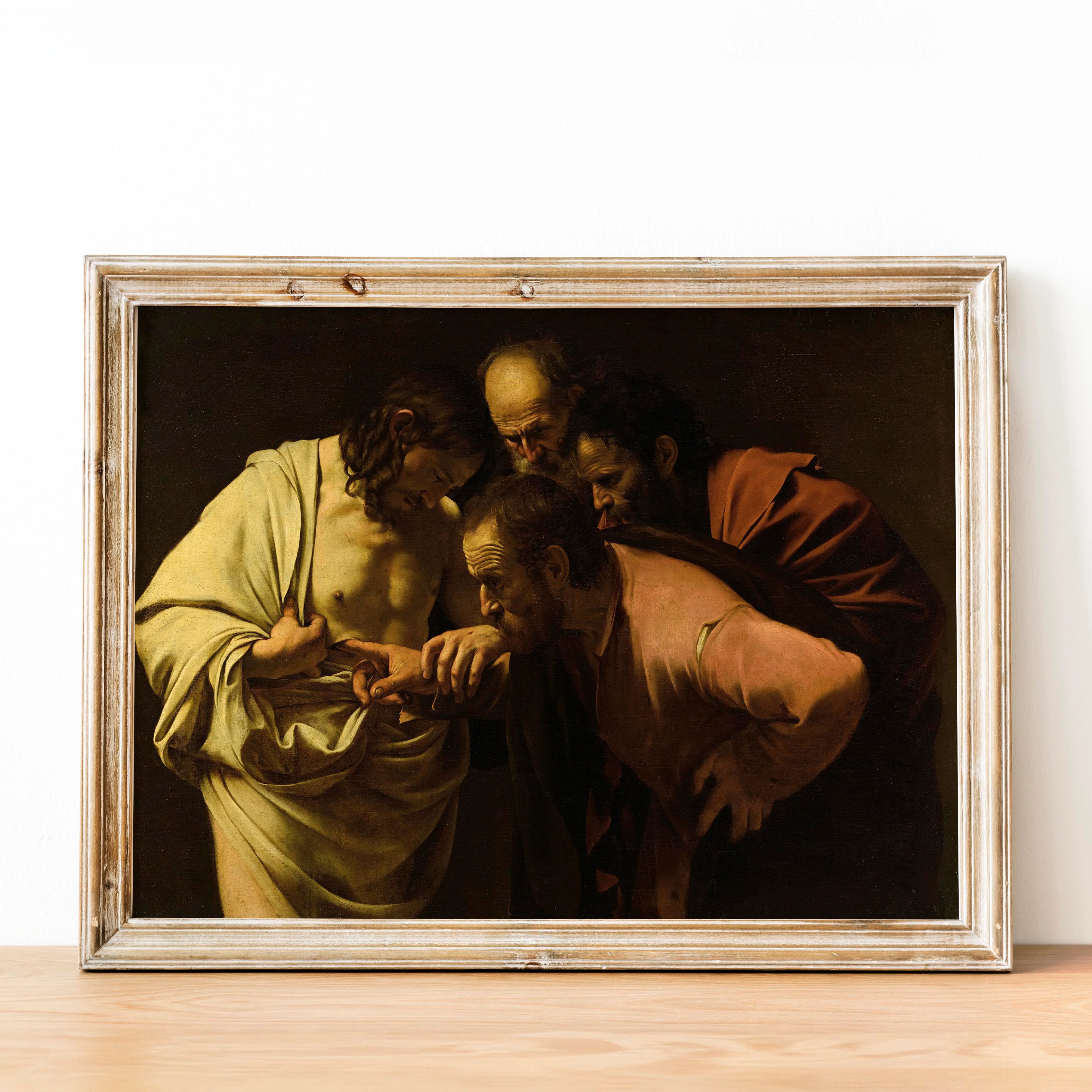 The Incredulity of Saint Thomas by Caravaggio - Image 2