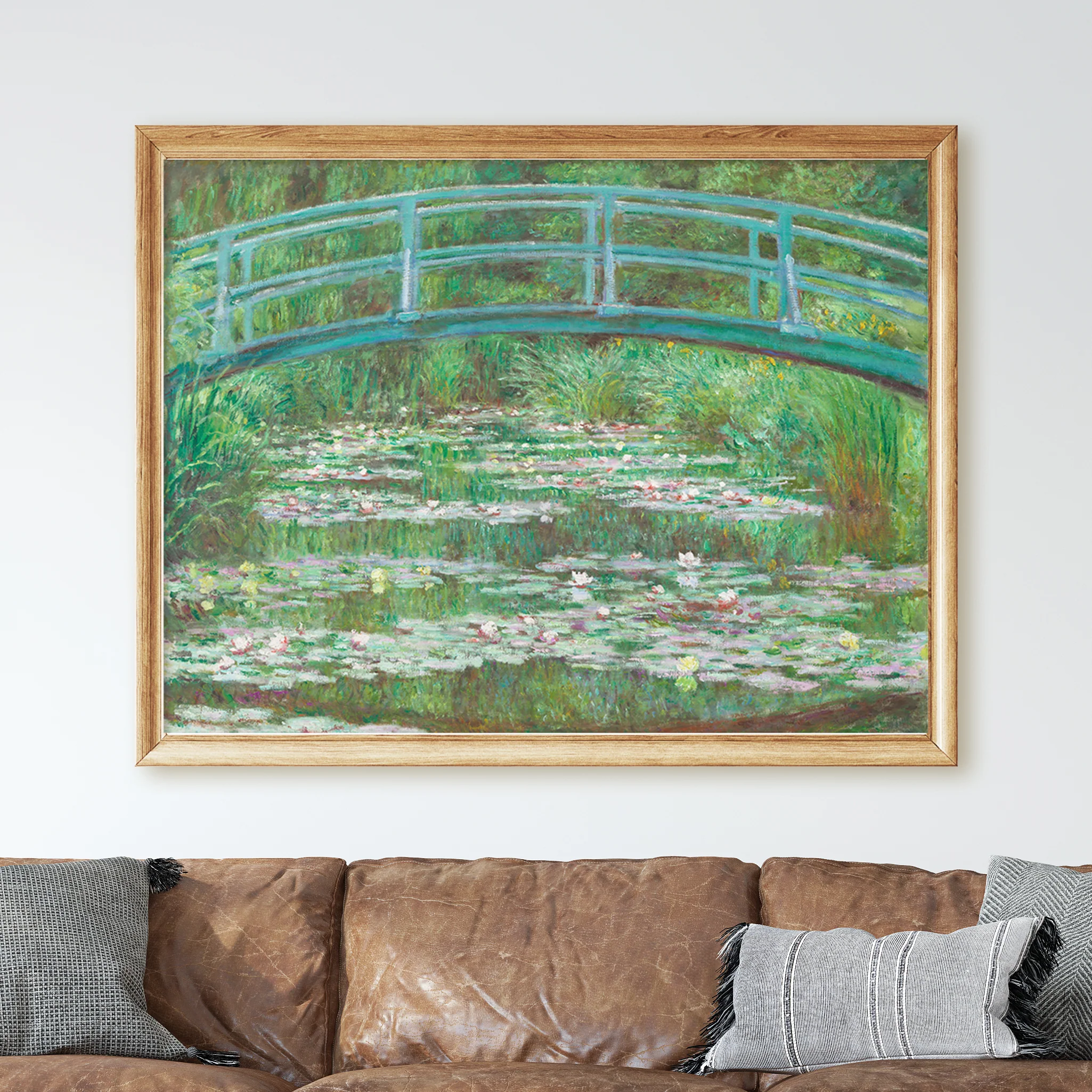 The Japanese Footbridge (1899) by Claude Monet - Image 2