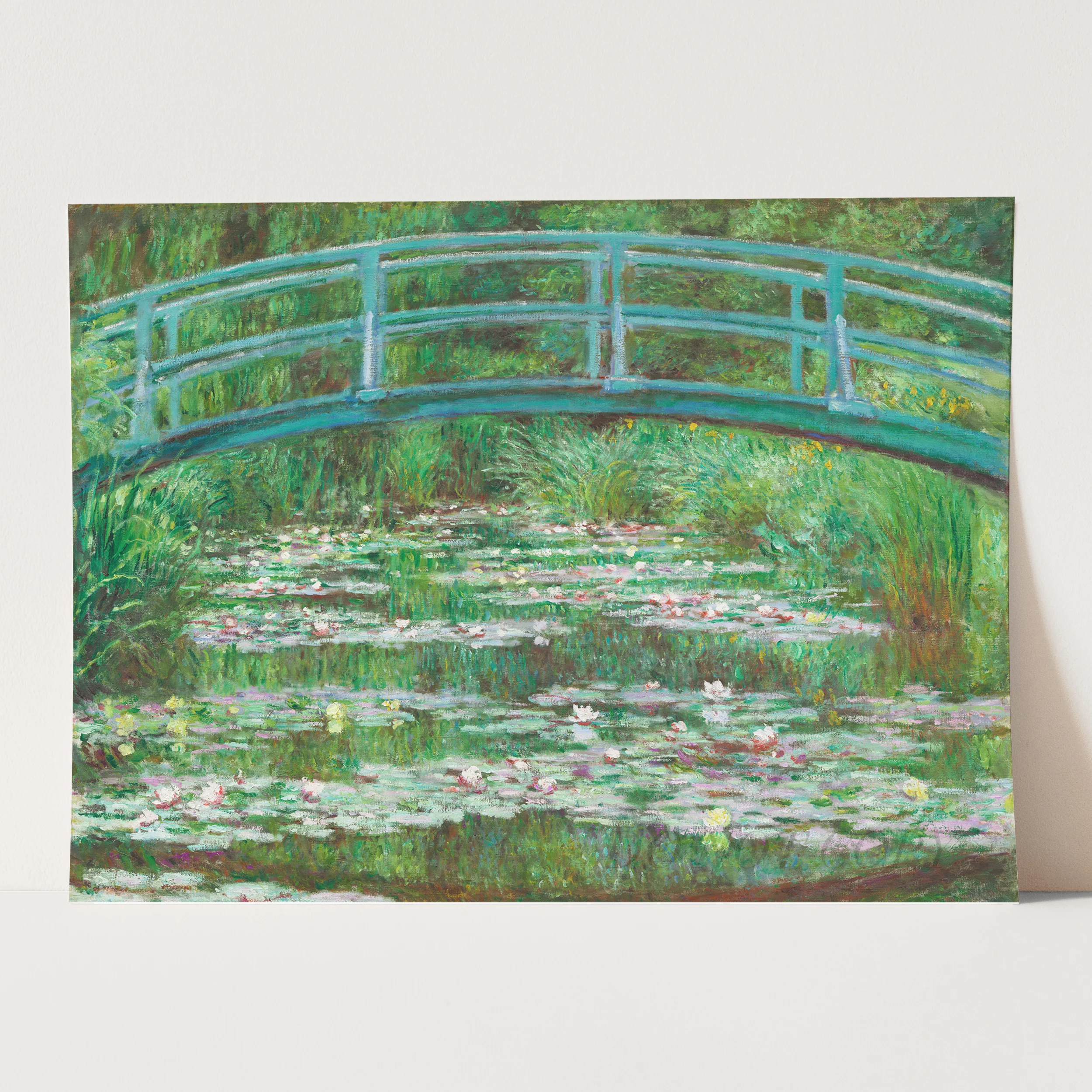 The Japanese Footbridge (1899) by Claude Monet - Image 3