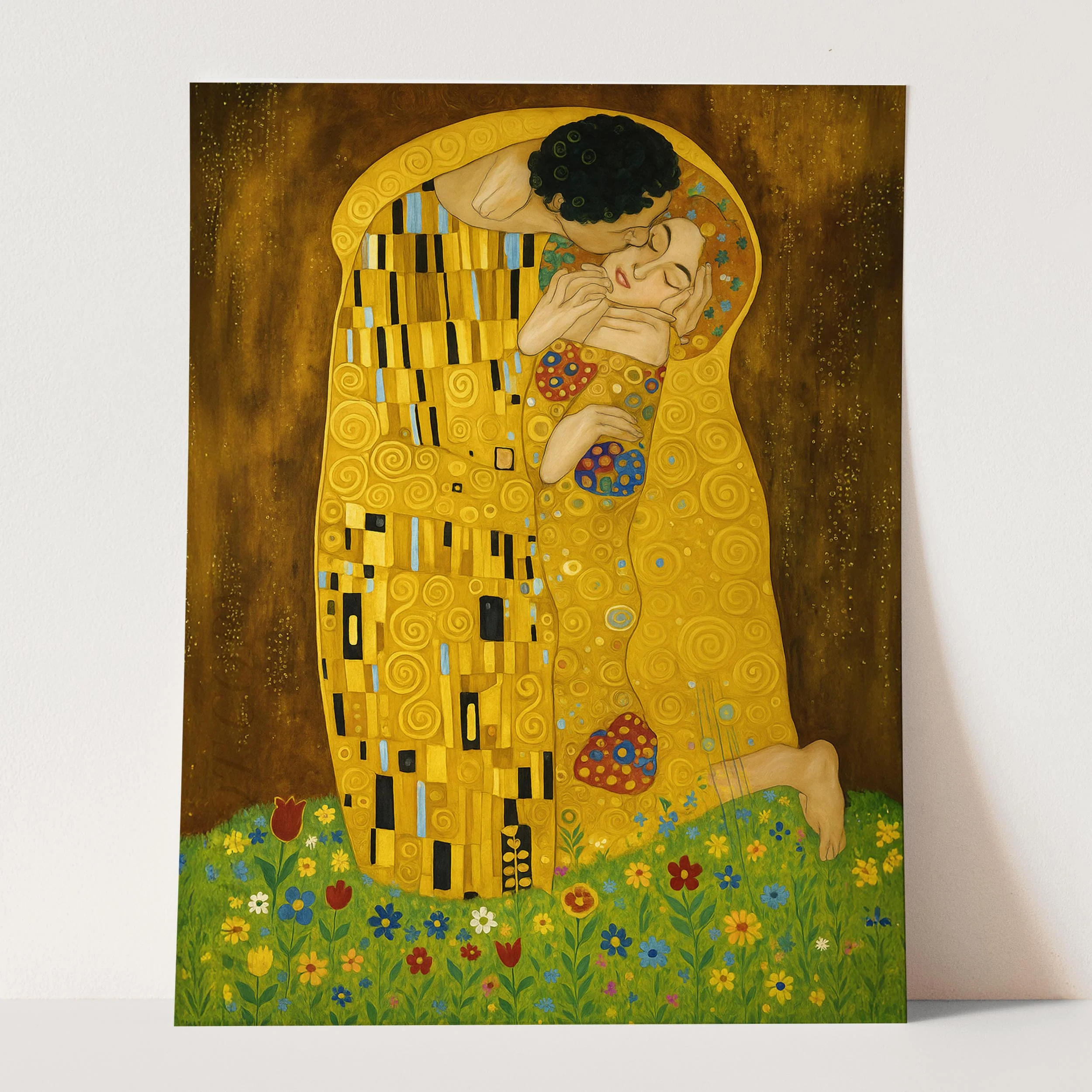 The Kiss by Gustav Klimt - Image 3