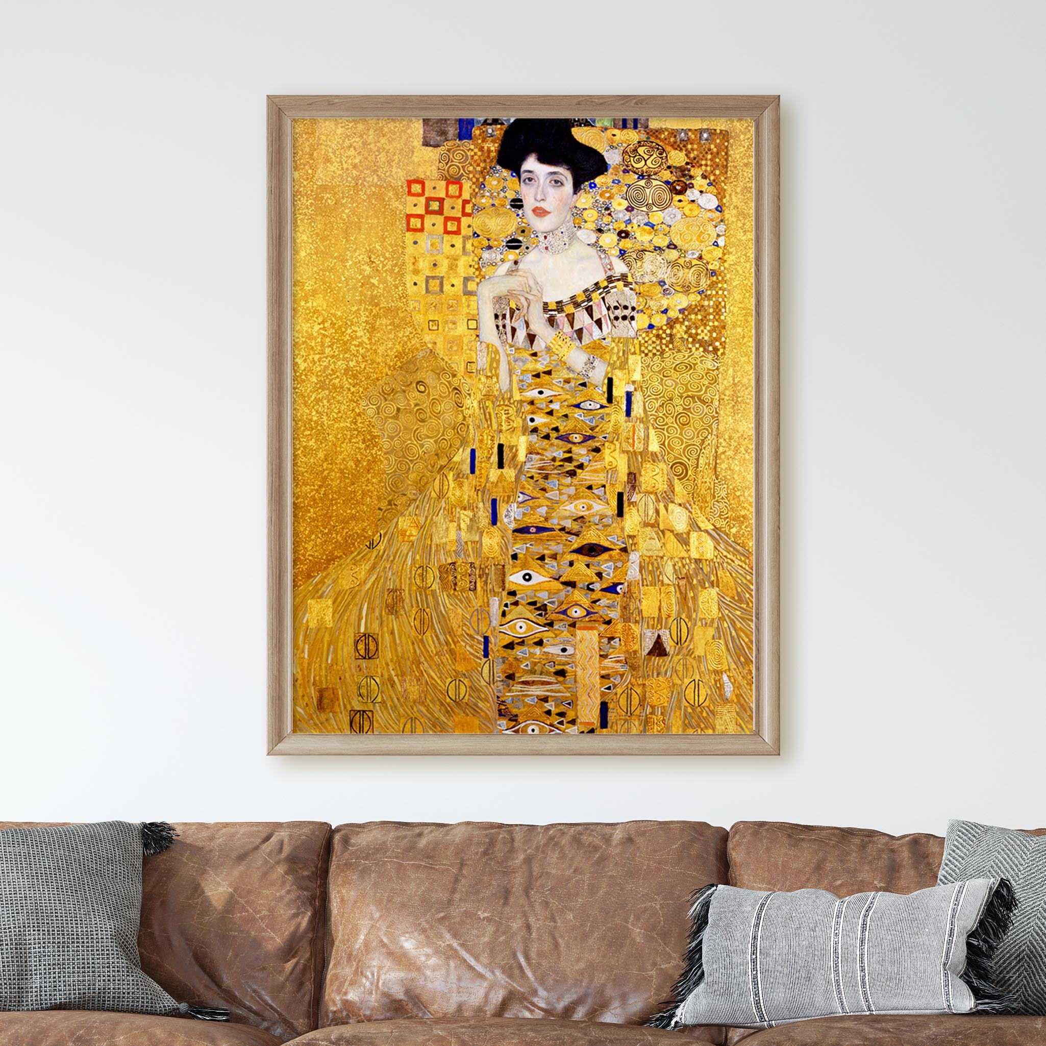 The Kiss - Portrait of Adele Bloch-Bauer (1907) by Gustav Klimt - Image 3