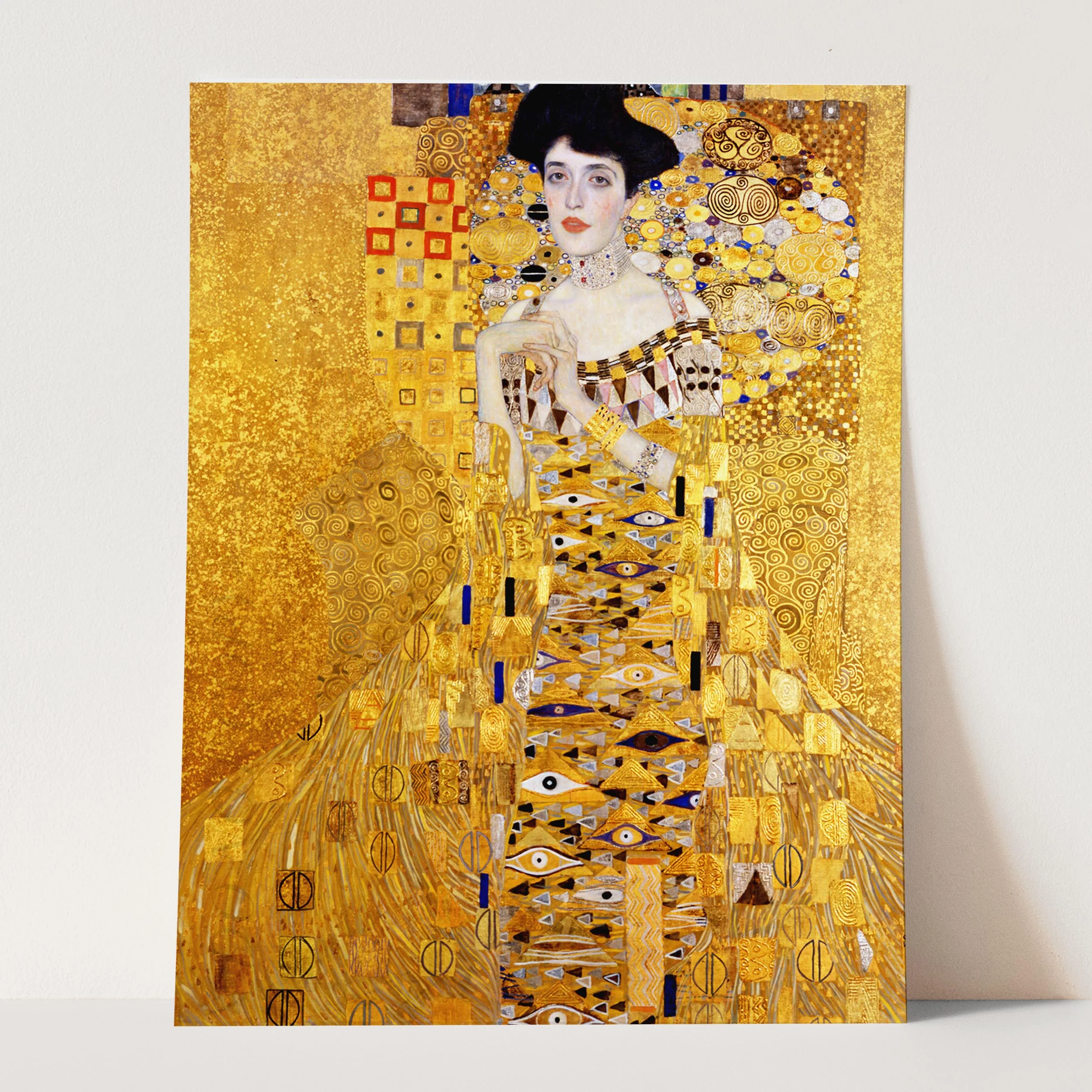 The Kiss - Portrait of Adele Bloch-Bauer (1907) by Gustav Klimt - Image 5