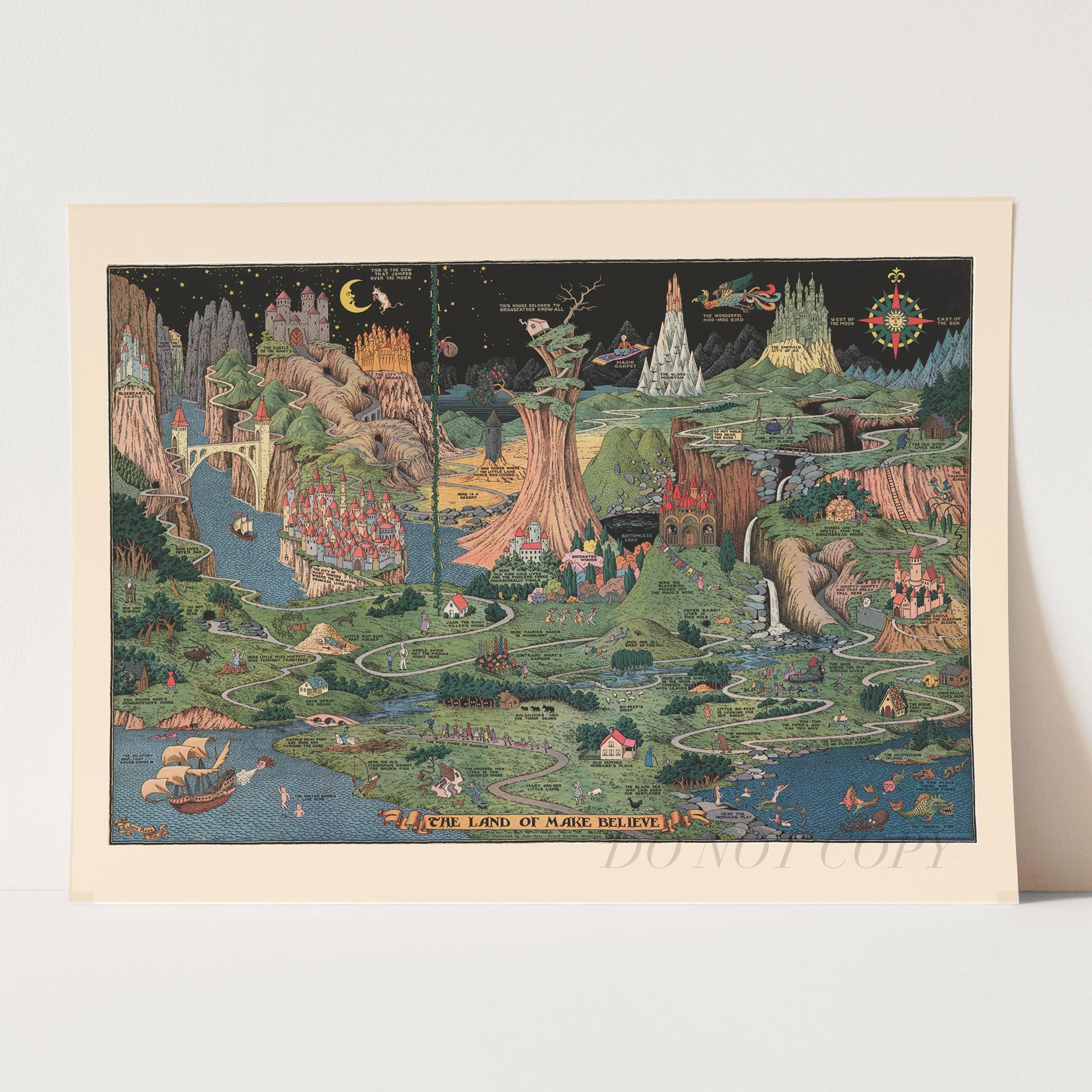 The Land of Make Believe by Jaro Hess, 1930 - Image 3
