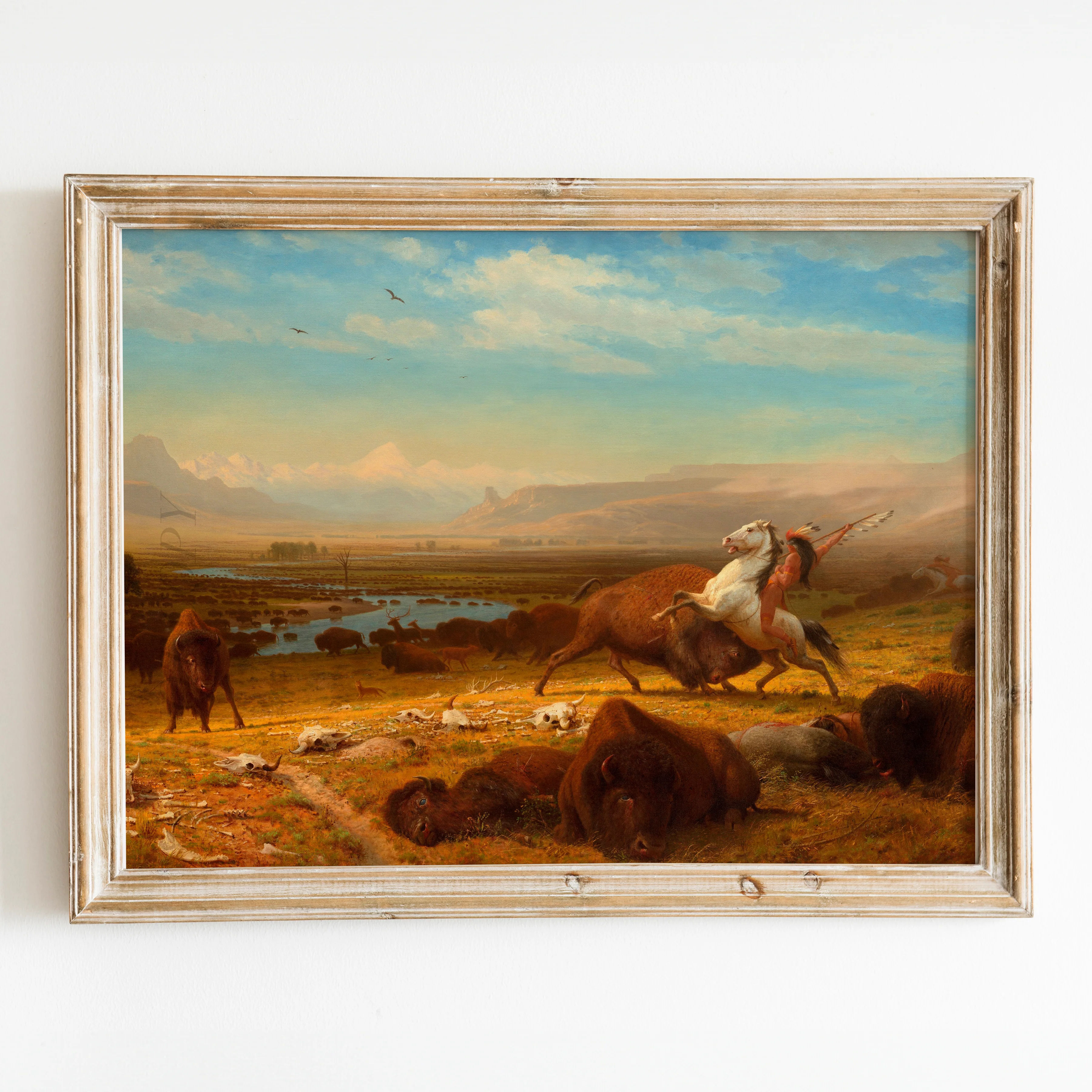 The Last of the Buffalo (1888) by Albert Bierstadt
