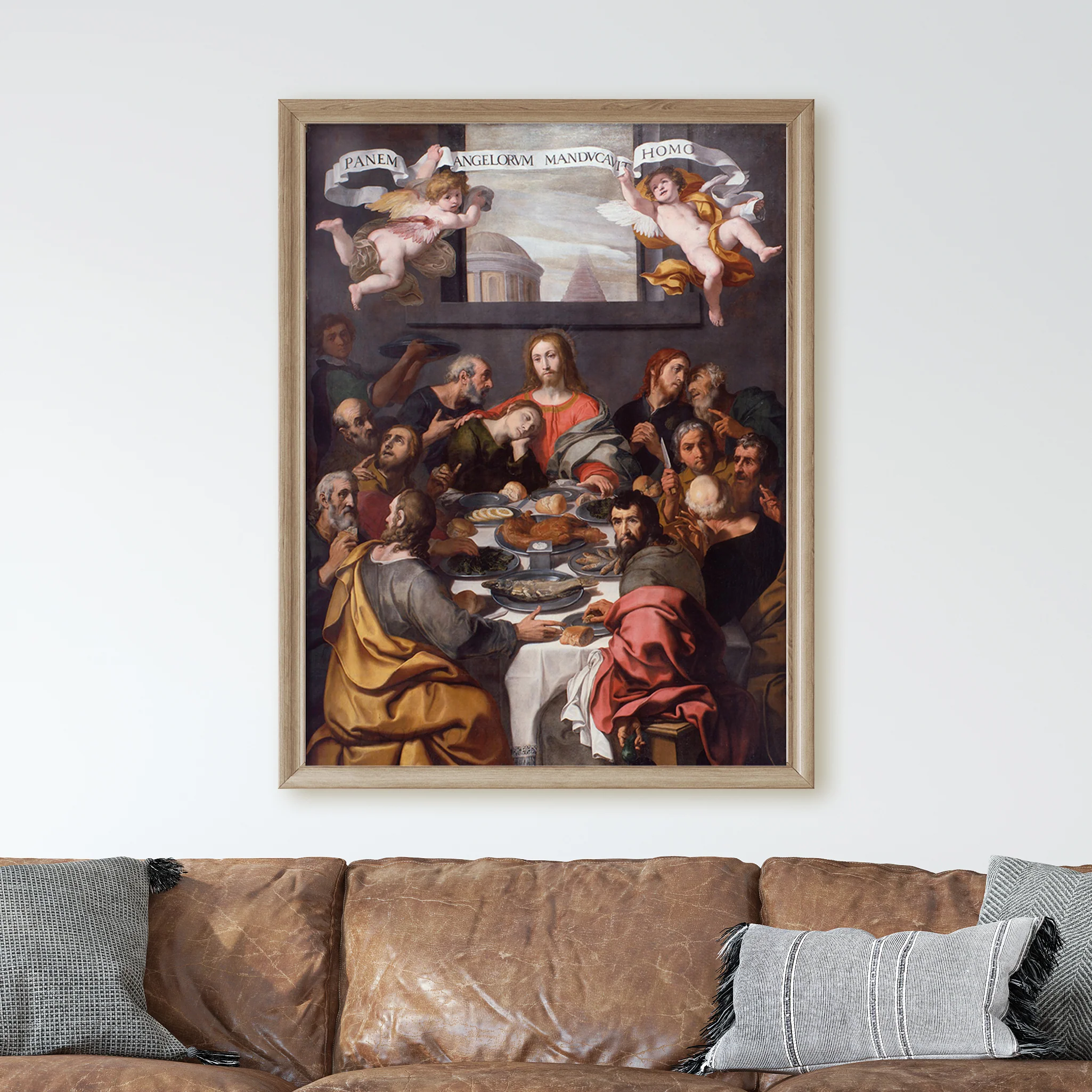 The Last Supper by Daniele Crespi - Image 2