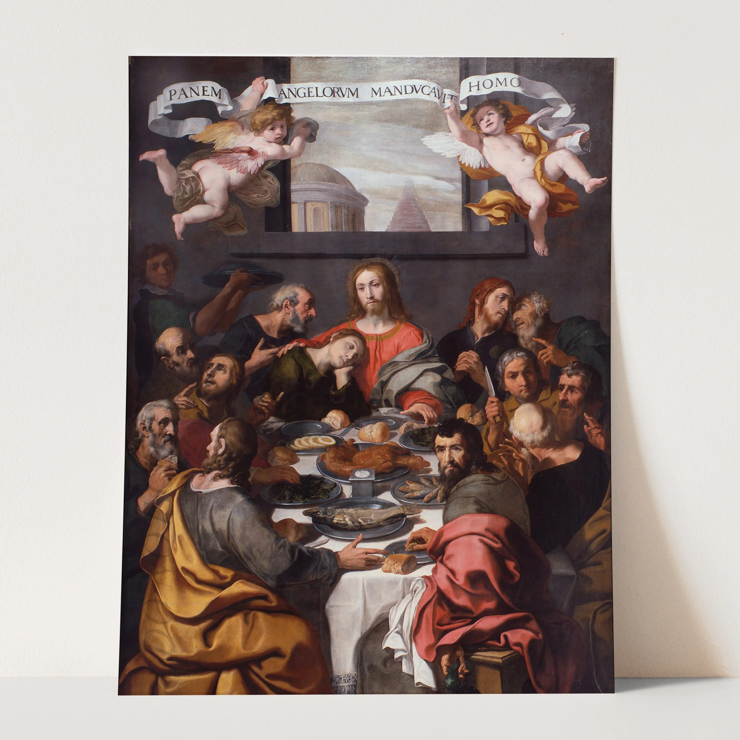 The Last Supper by Daniele Crespi - Image 3