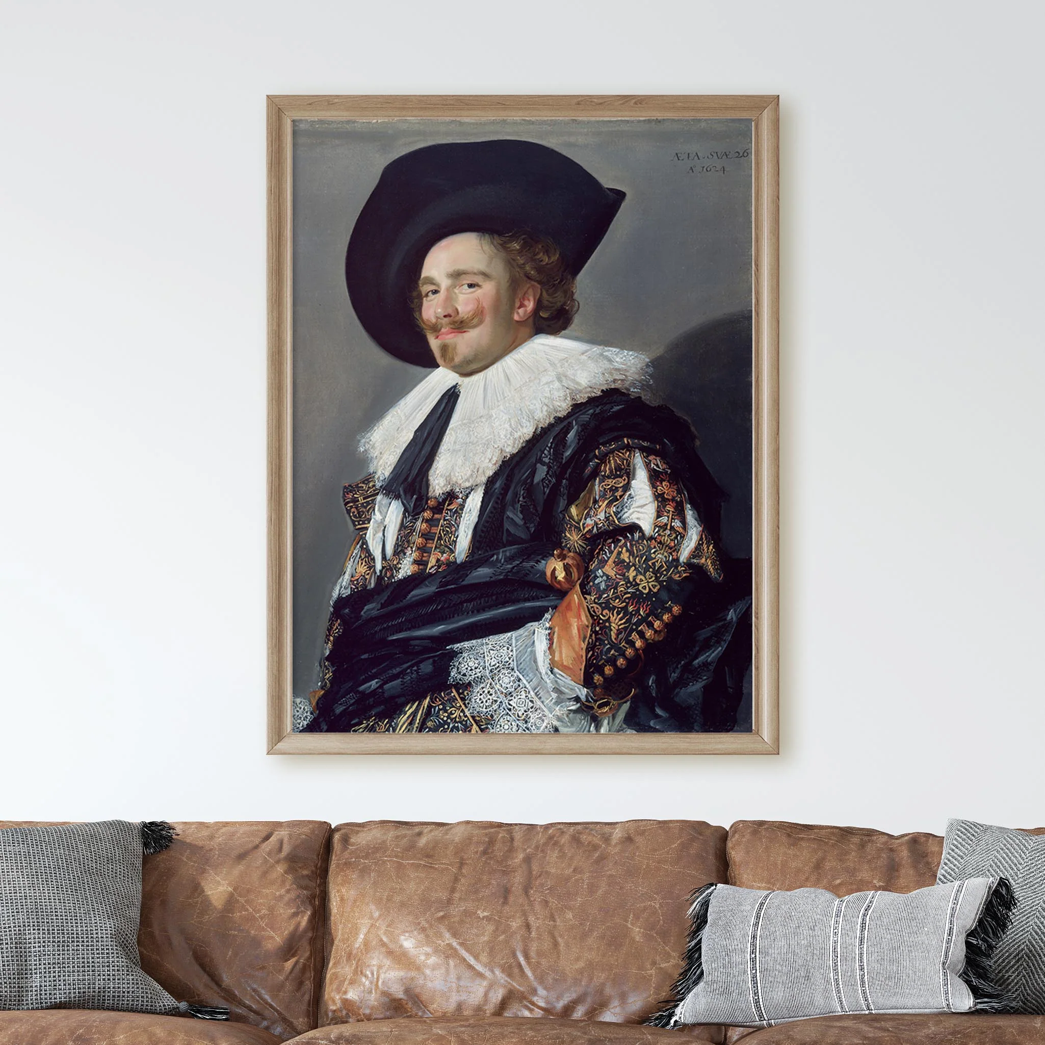 The Laughing Cavalier, 1624 by Frans Hals - Image 2