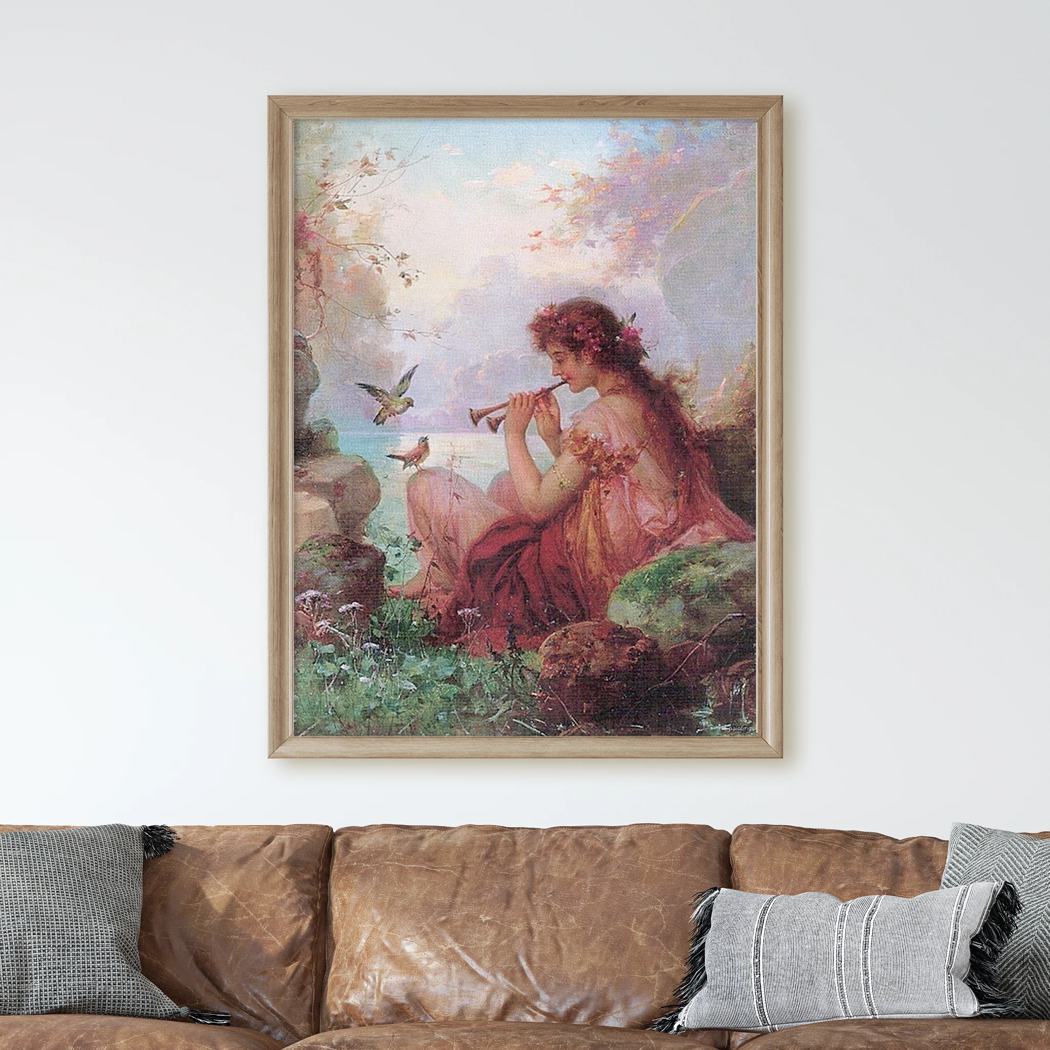 The Life of Fairies (1900) by Hans Zatzka - Image 2