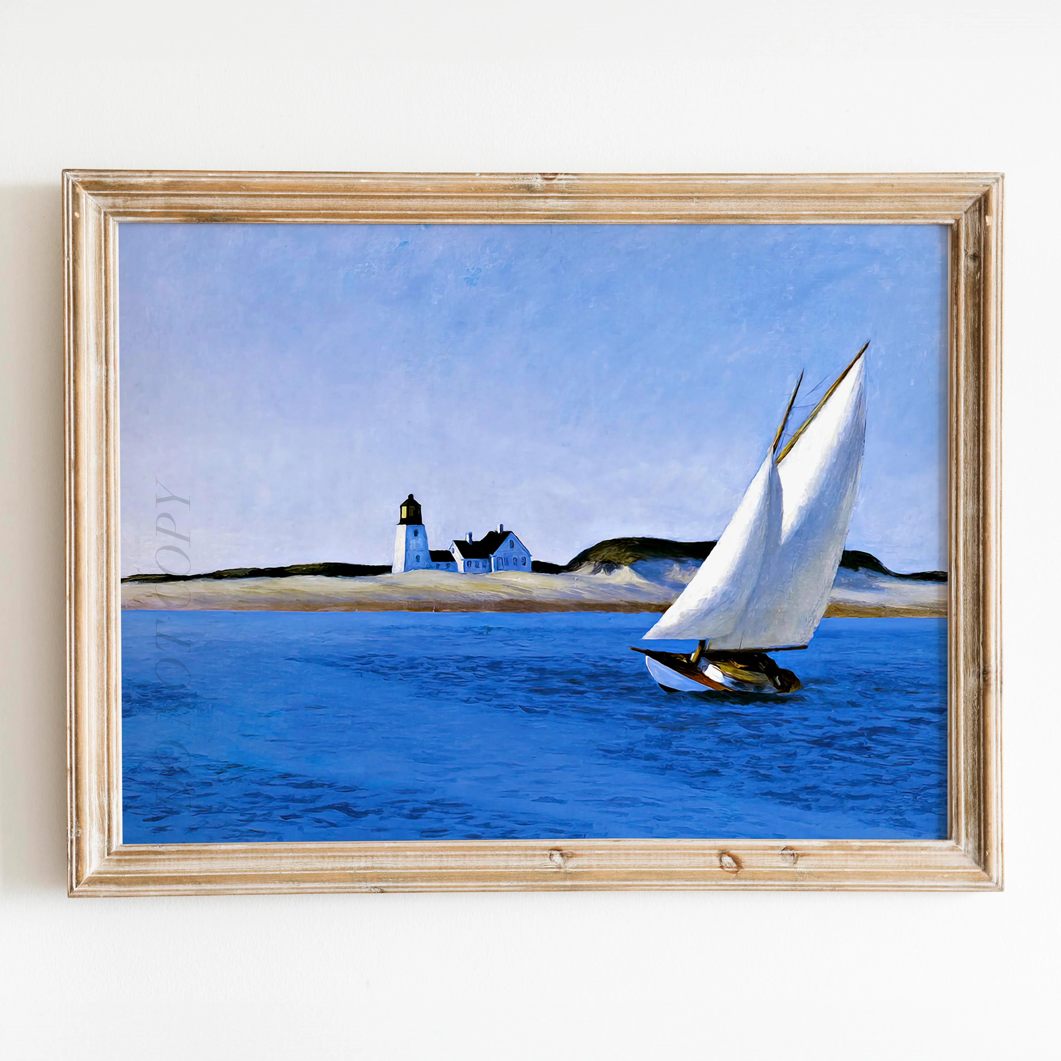 The Long Leg by Edward Hopper