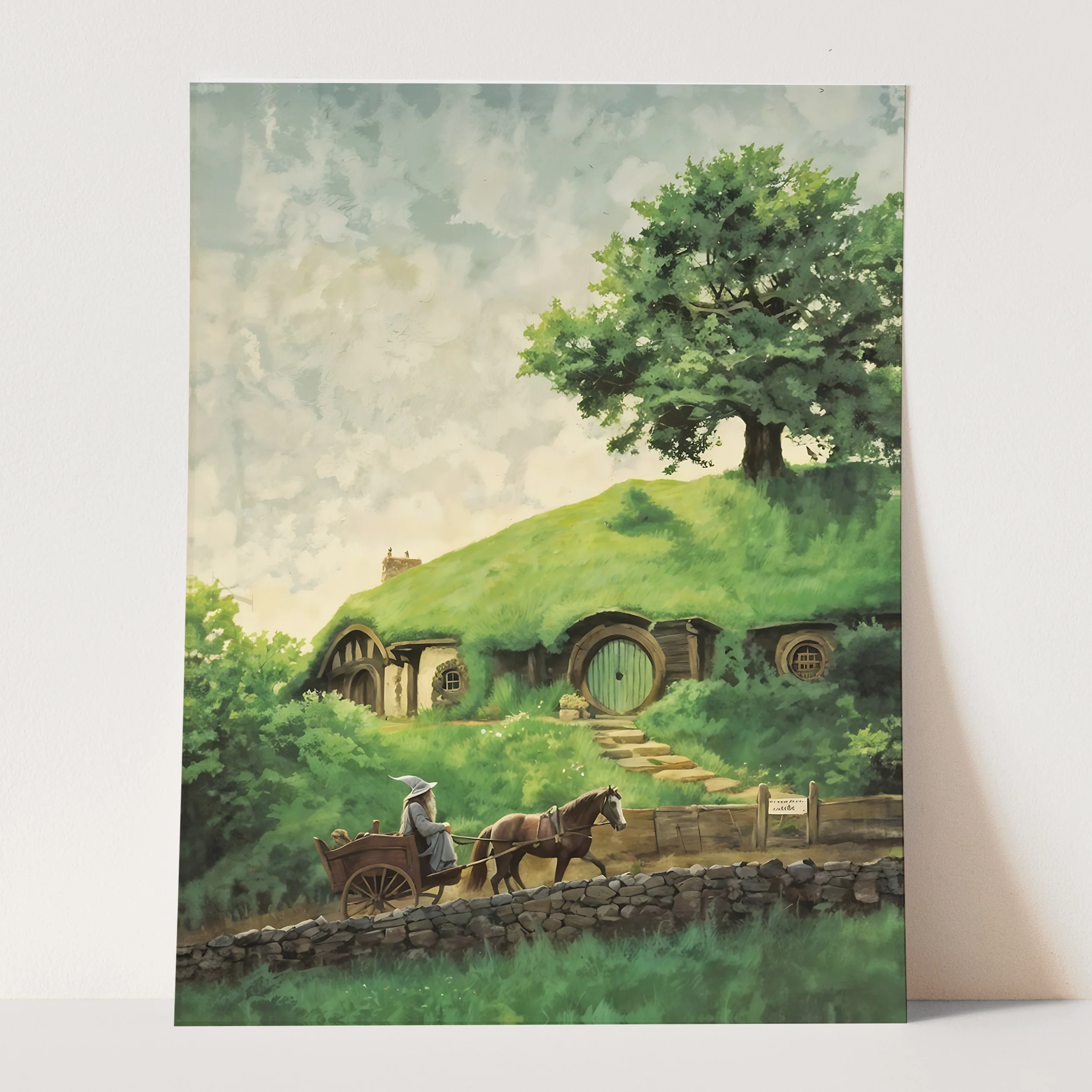 The Lord Of The Rings Gandalf At Bag End In The Shire - Image 3