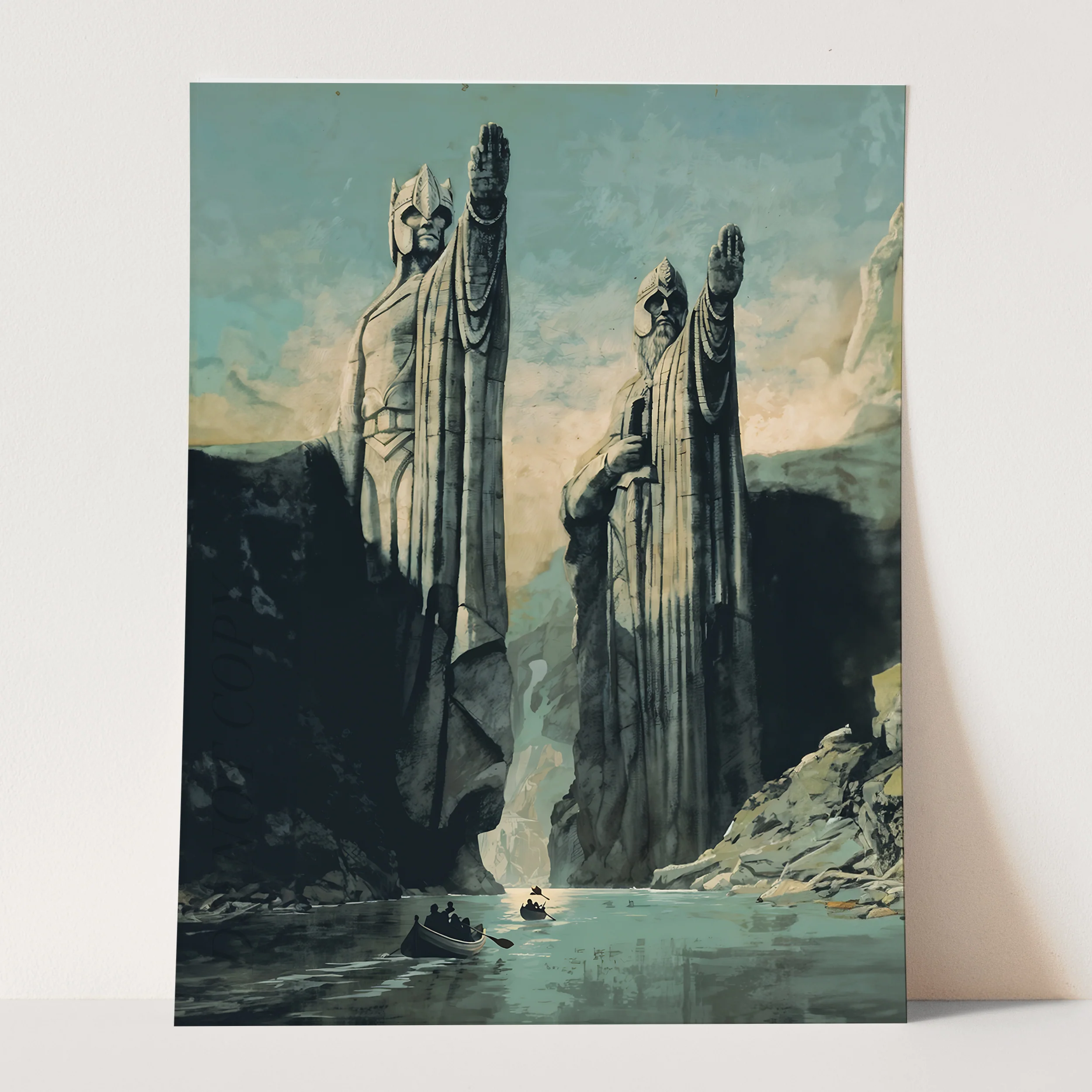The Lord Of The Rings The Gates of Argonath - Image 3
