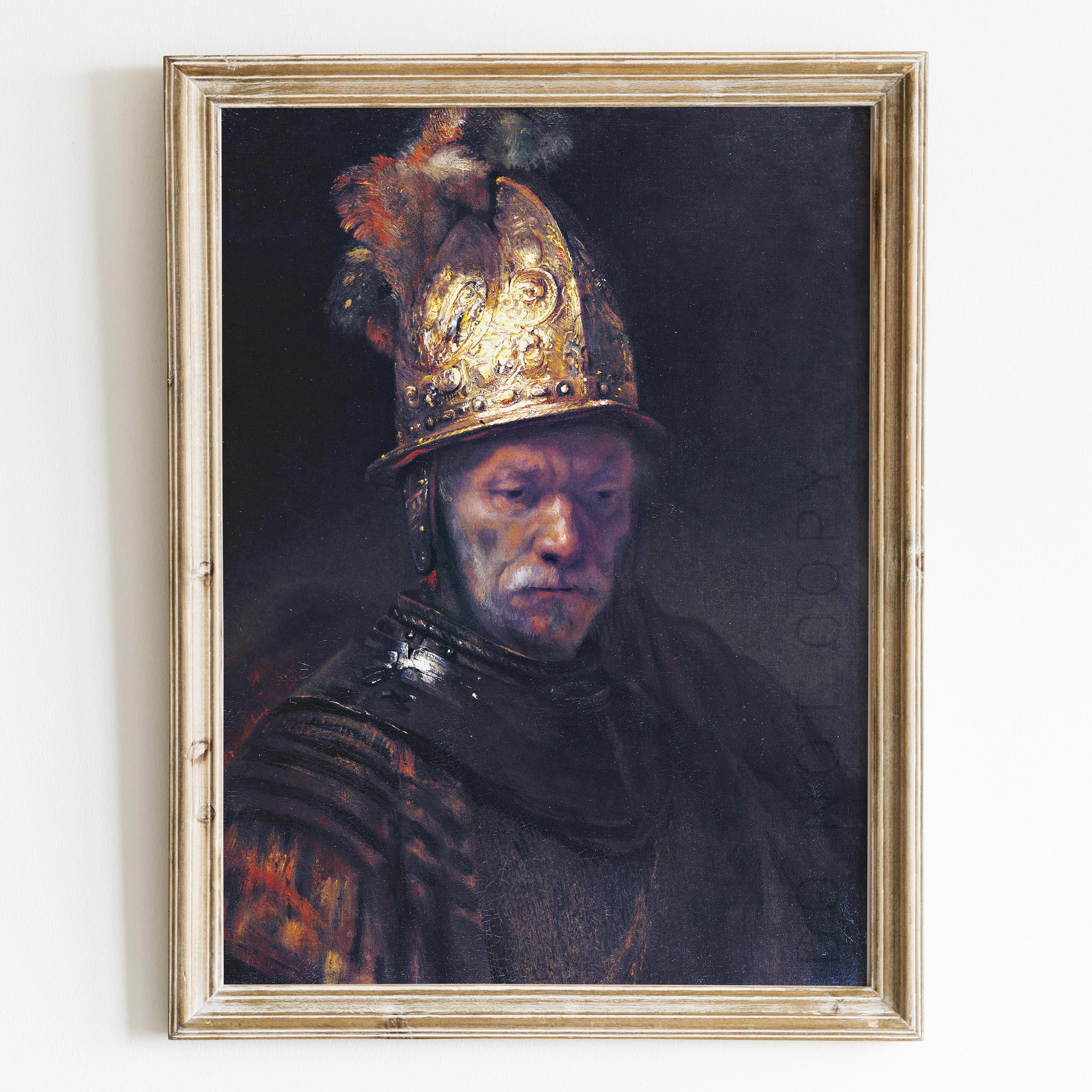 The Man with the Golden Helmet by Rembrandt